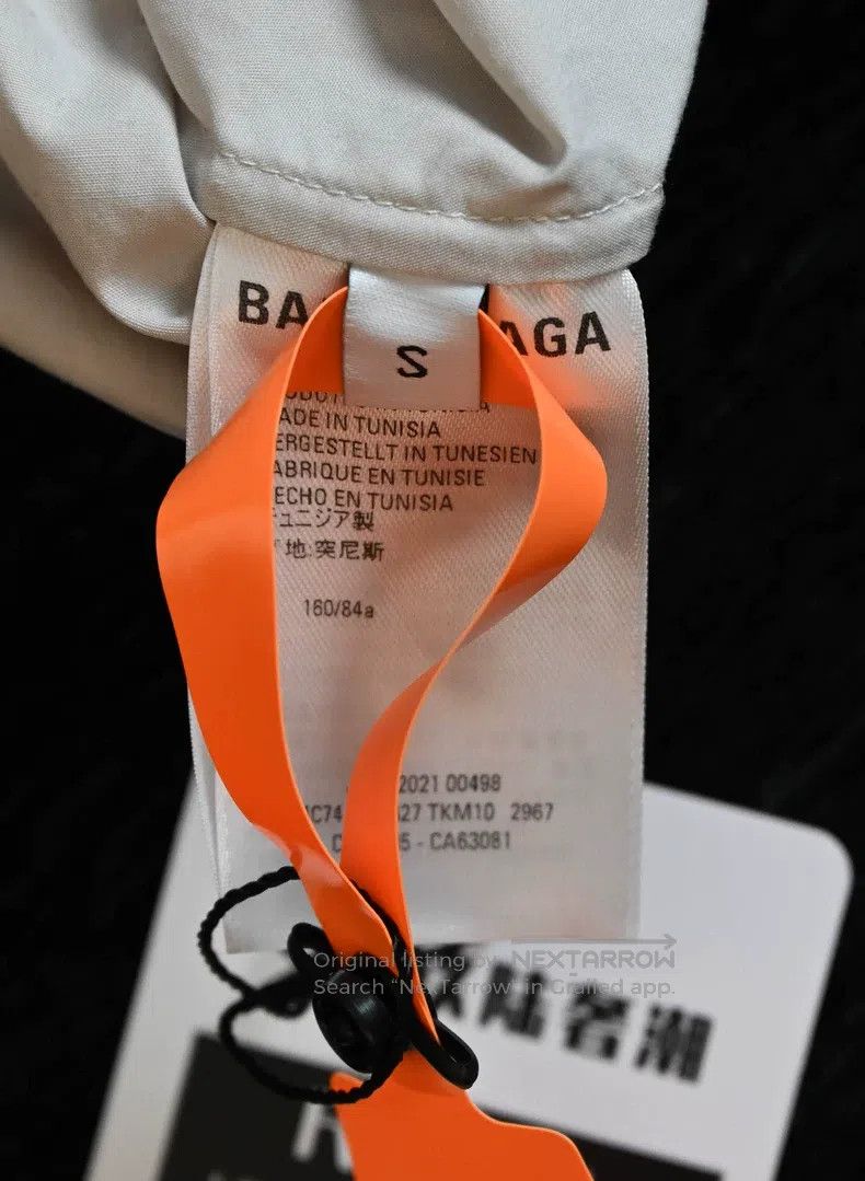Balenciaga Balenciaga Eco-Friendly Printed Short Sleeve Shirt Size US S / EU 44-46 / 1 - 5 Thumbnail
