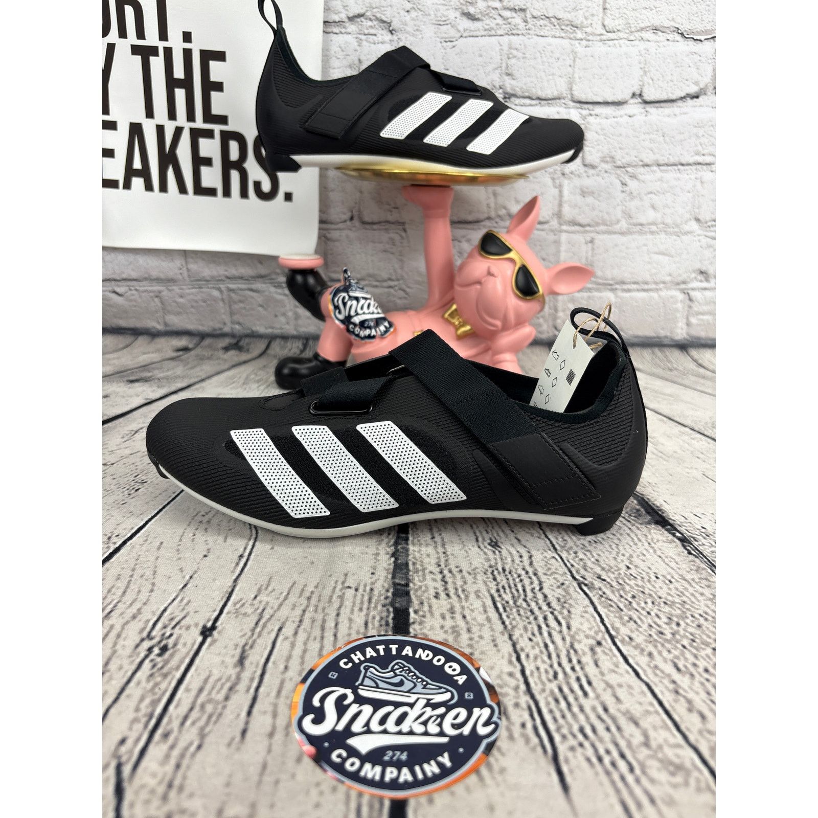 Adidas Adidas Indoor Cycling Shoes Men 8 Black Cycle Spin Class NEW Size US 8 / EU 41 - 1 Thumbnail