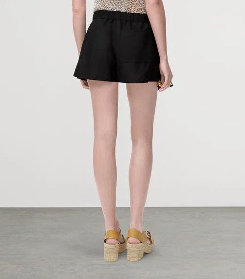 Loewe o1w1db10426 Shorts in Black Size 27" / US 4 / IT 40 - 3 Thumbnail