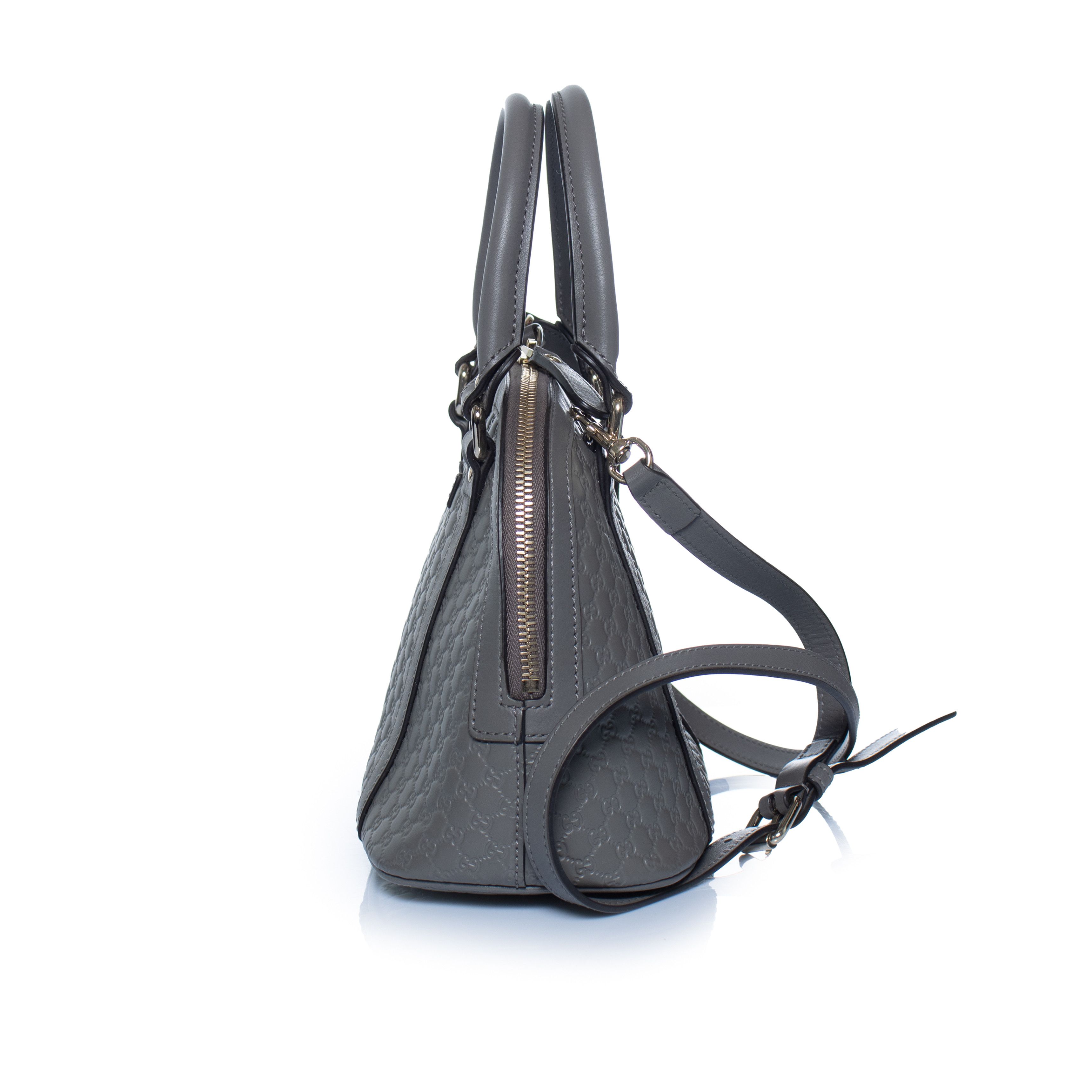 Gucci Gucci, Microguccissima dome in grey Size ONE SIZE - 5 Thumbnail