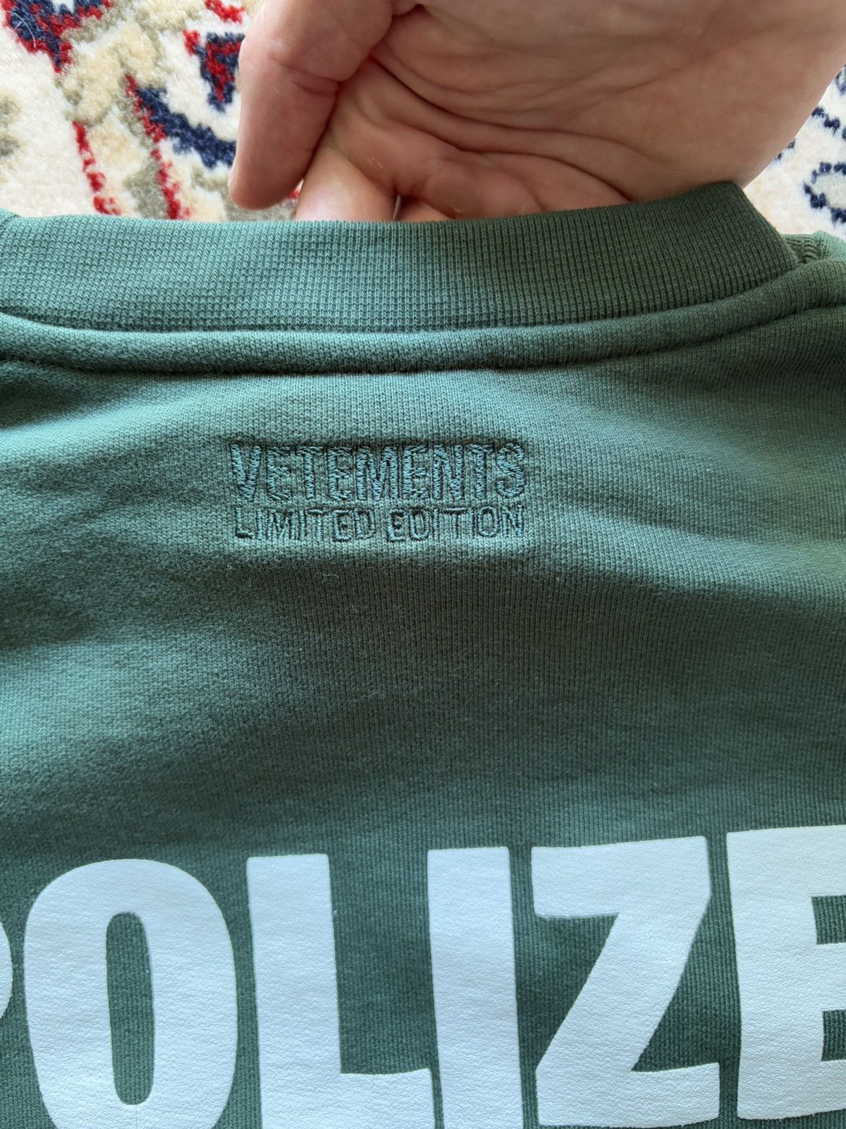 Vetements Vetements Polizei Sweater Size US L / EU 52-54 / 3 - 3 Thumbnail