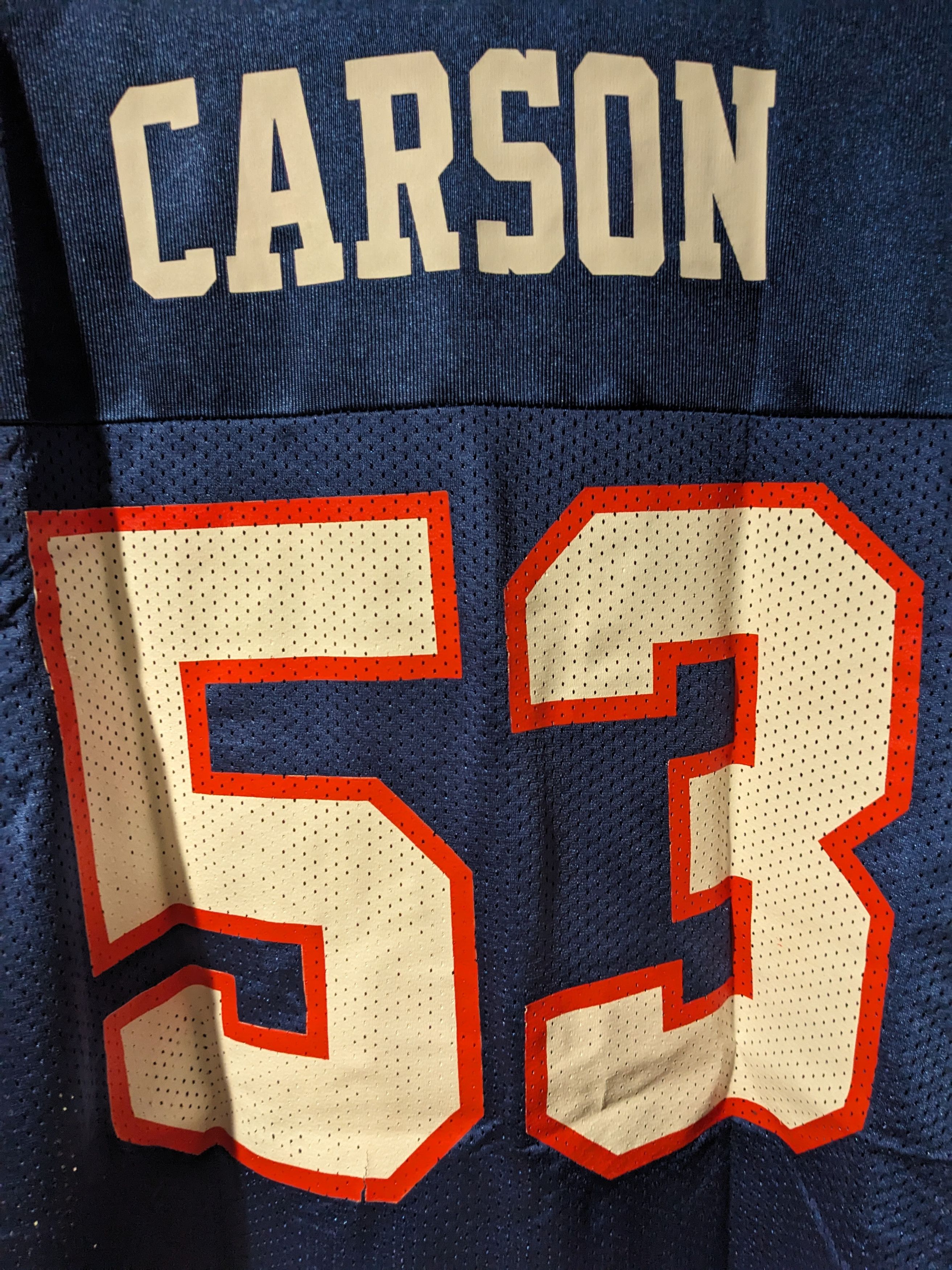 NFL × Vintage Vintage New York Giants Harry Carson NFL Football Jersey Size US M / EU 48-50 / 2 - 2 Thumbnail