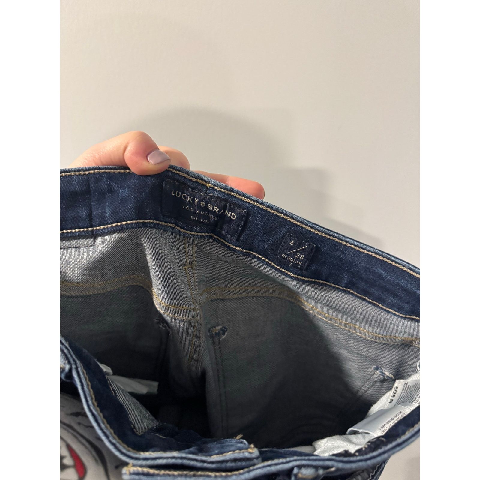 Lucky Brand Lucky Brand Lolita Low Rise Skinny Jeans Size 6 Size 28" / US 6 / IT 42 - 4 Thumbnail