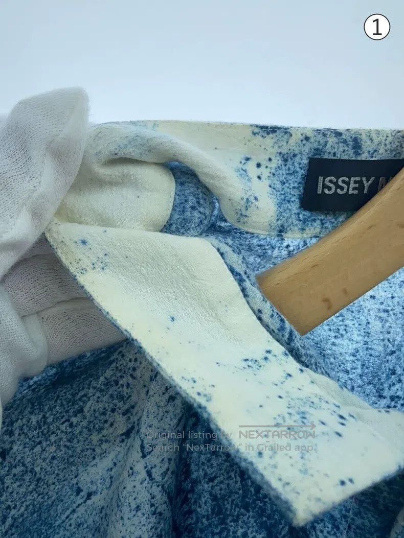 Issey Miyake Issey Miyake Blue Shirt Size M / US 6-8 / IT 42-44 - 5 Thumbnail