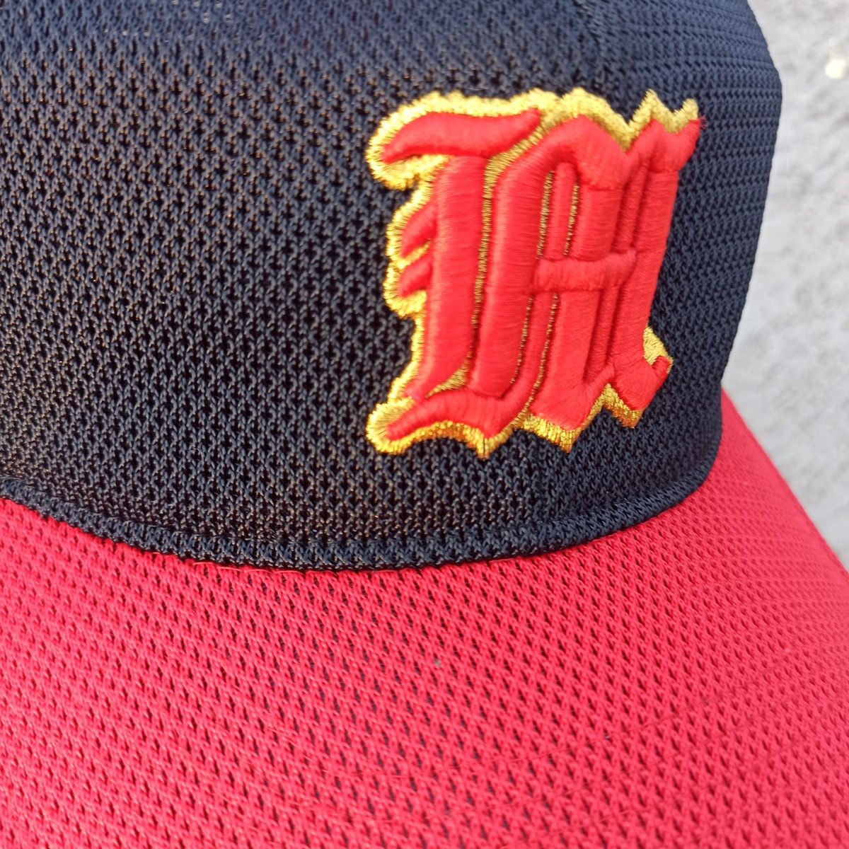 Hat Club × Mizuno Full mesh polyster initial M baseball hat Size ONE SIZE - 9 Thumbnail