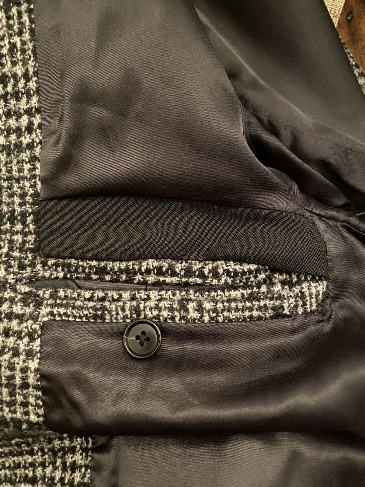 Club Monaco Textured Glen Plaid Topcoat, Size 36 Size US S / EU 44-46 / 1 - 16 Thumbnail