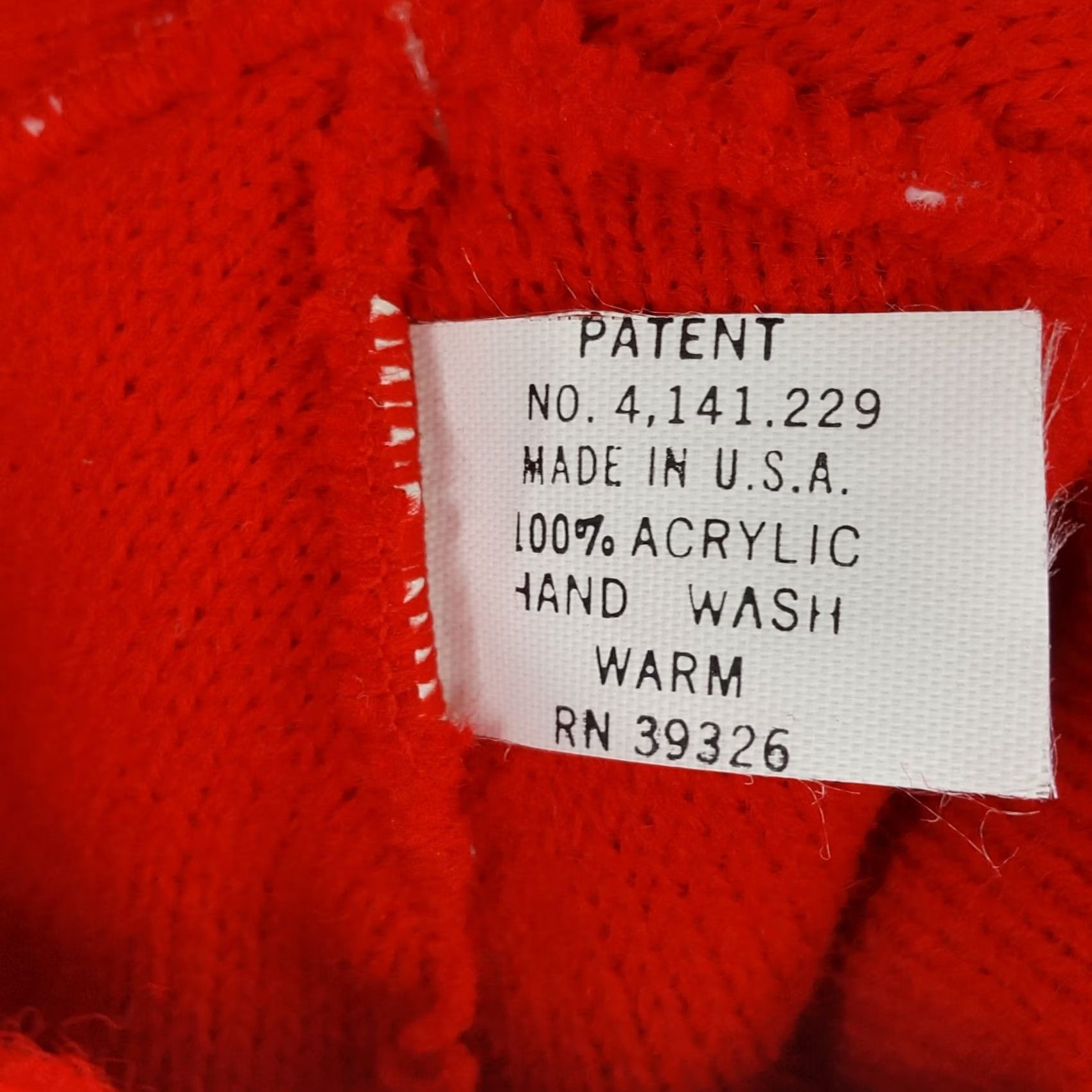 Vintage VINTAGE NC State Wolf Pack Knit Beanie Cabby Newsboy Gatsby Winter Hat Men Red 80s College USA Newsboy Cap Ice, Inc Mens Size ONE SIZE - 6 Thumbnail