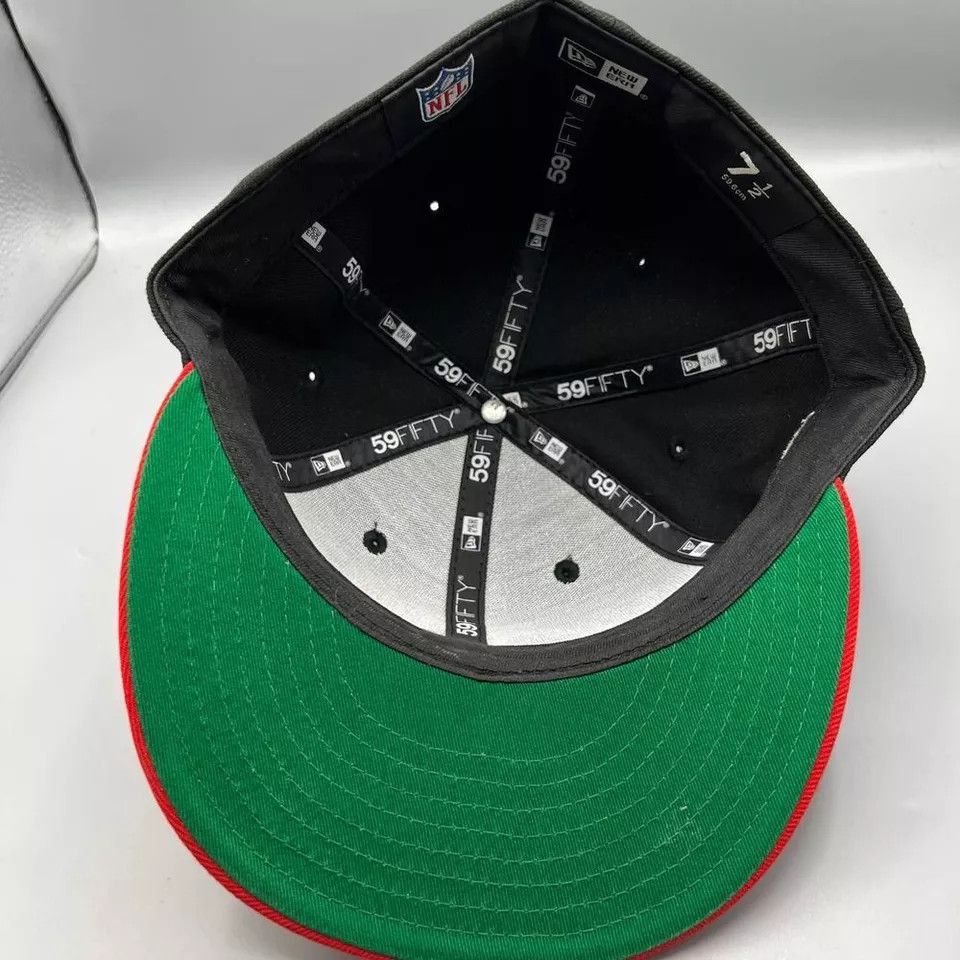 New Era Kansas City Chiefs Hat Men 7 1/2 59Fifty New Era NFL Fitted Size ONE SIZE - 5 Thumbnail