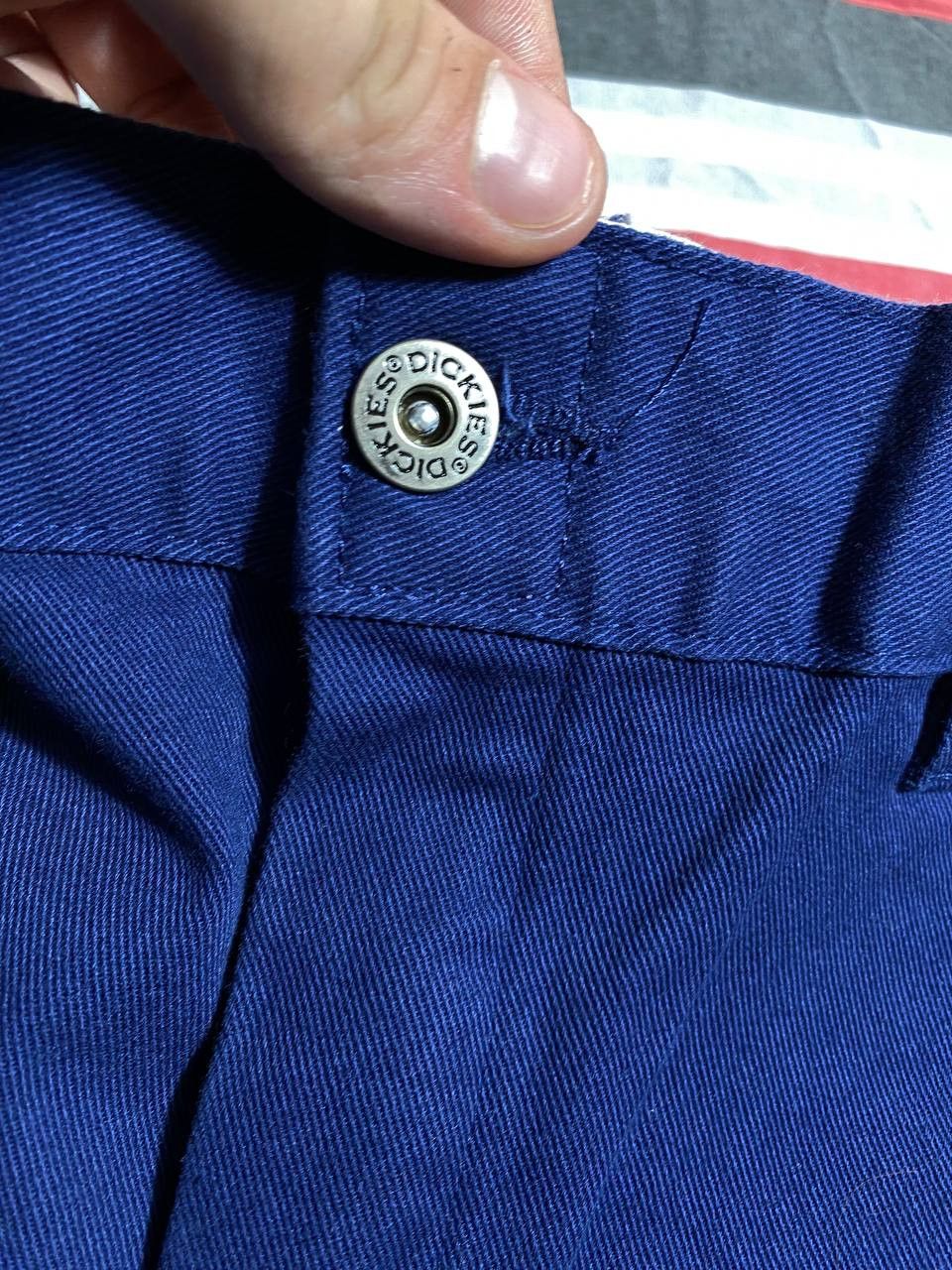 Dickies × Japanese Brand Crazy Crash Dirty Baggy Faded Jean Japan Avant Garde Style Size US 34 / EU 50 - 3 Thumbnail