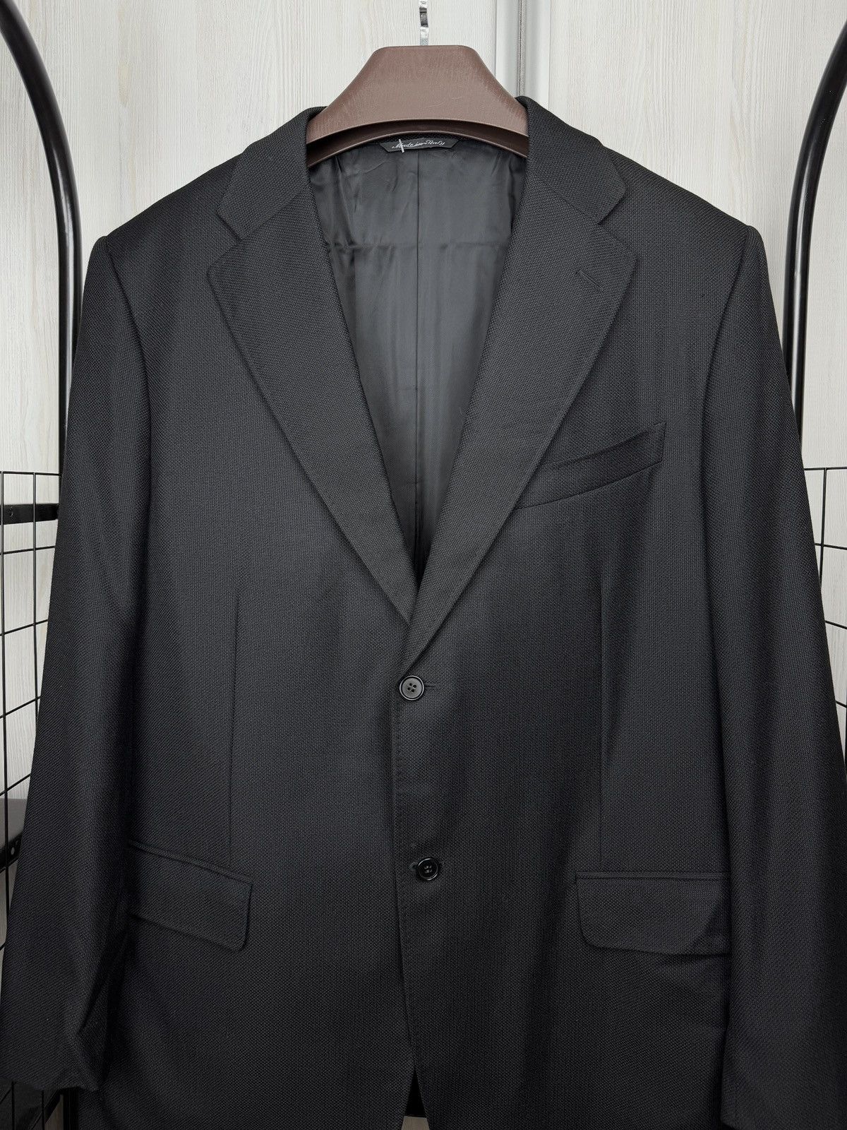 Canali Canali Black Basic pure wool 2 button classic blazer size 56 Size 46R - 3 Thumbnail