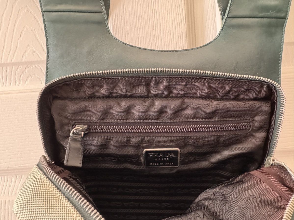 Prada Prada Spring 1999 Runway Canvas Chest Rig / Backpack Size ONE SIZE - 6 Thumbnail