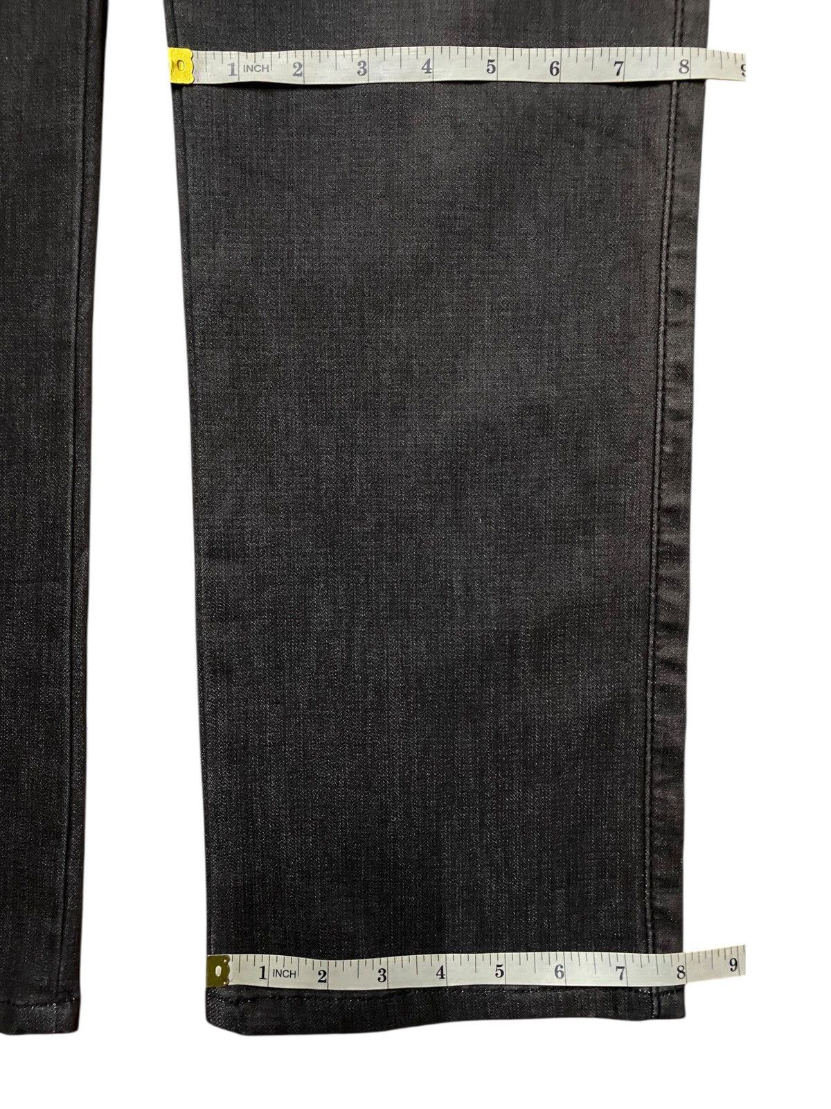 Edwin Vintage Japanese Brand Edwin S403S Black Denim Loose Jeans Size US 34 / EU 50 - 14 Thumbnail