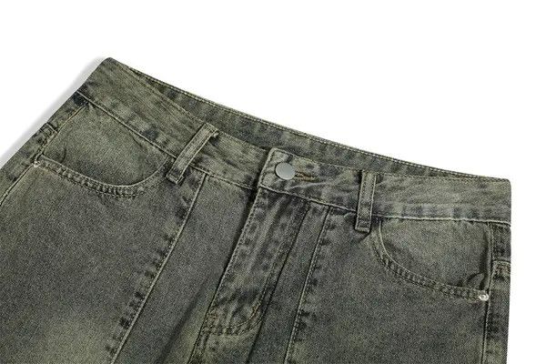 Jean VIBE High-Waisted Wide-Leg Denim Pants Size US 32 / EU 48 - 3 Thumbnail