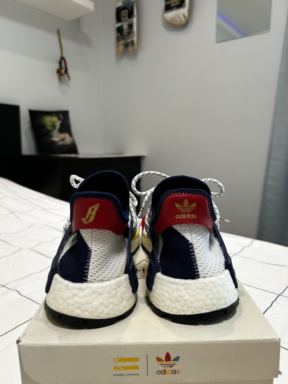 Adidas BBC HU NMD Size US 9.5 / EU 42-43 - 8 Thumbnail