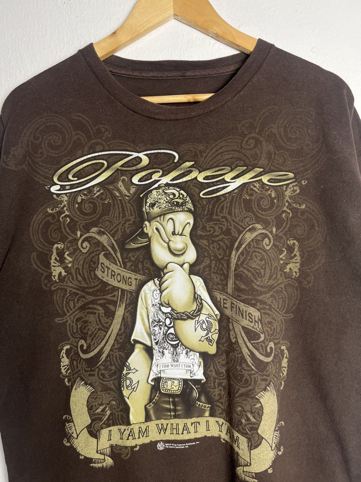 If Six Was Nine Popeye King Feature Syndicate Tee Size US L / EU 52-54 / 3 - 6 Thumbnail