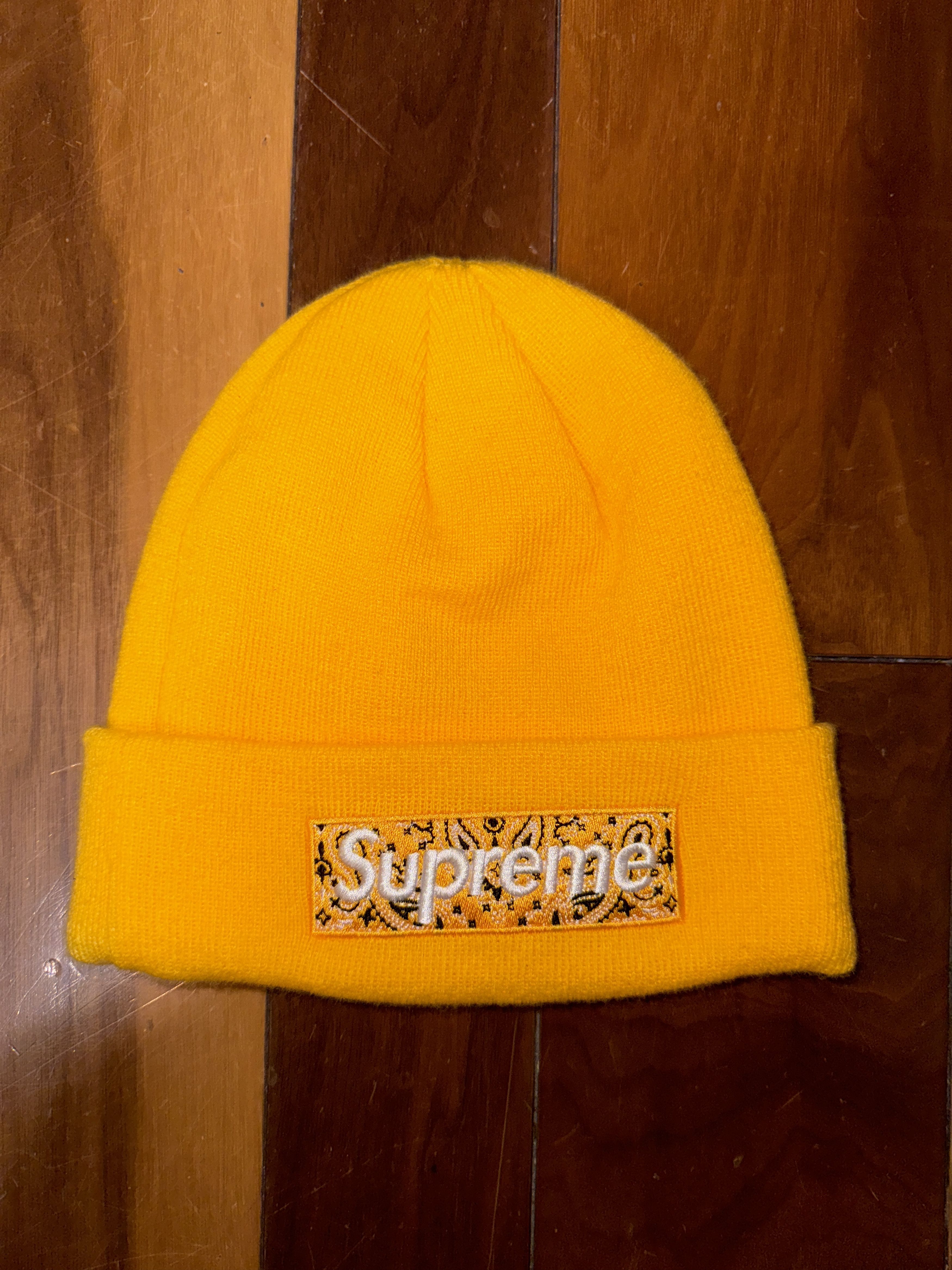 Supreme Bandana Box Logo Beanie | Grailed