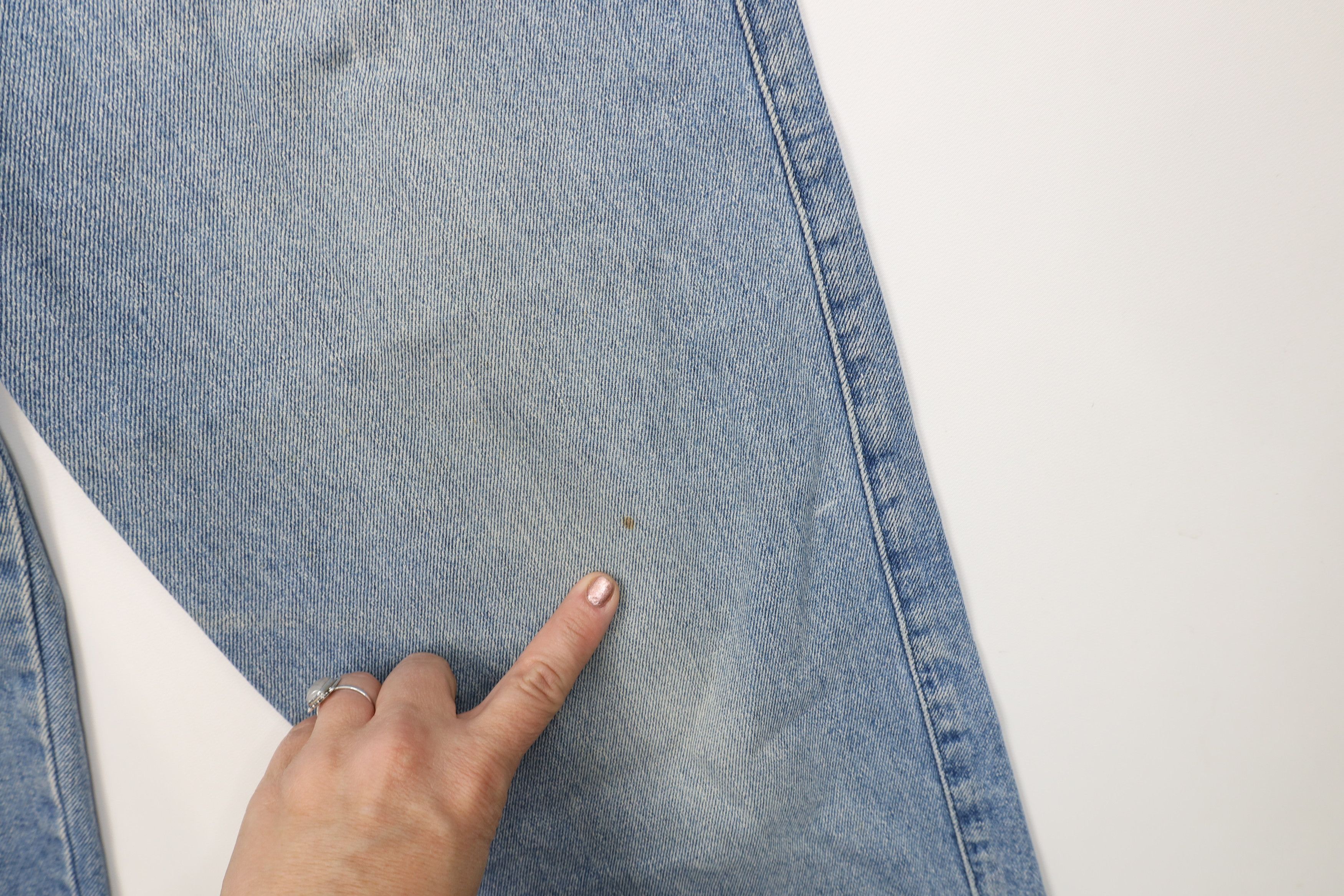 Vintage Vintage 80s 90s Streetwear Pleated Buckle Back Denim Jeans Size 32" / US 10 / IT 46 - 6 Thumbnail