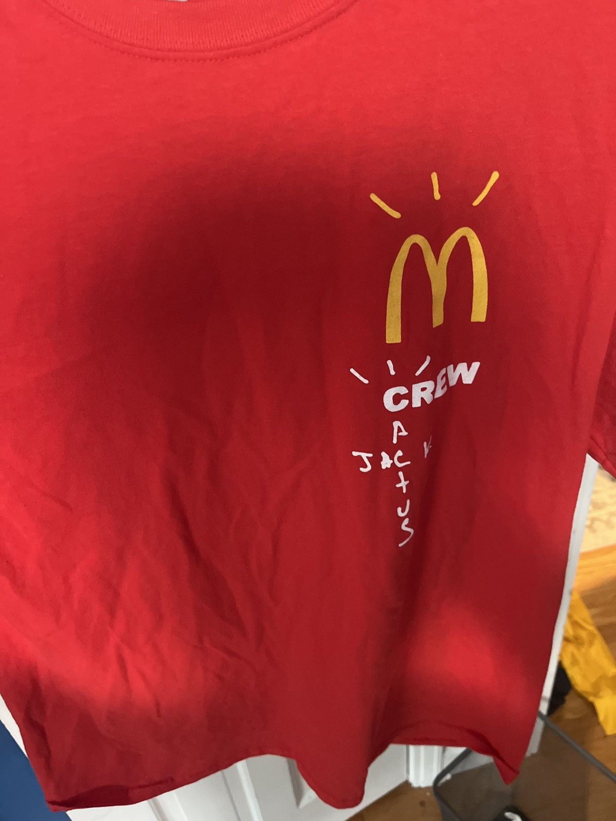 Travis Scott travis scott mcdonald’s staff shirt Size US L / EU 52-54 / 3 - 1 Preview