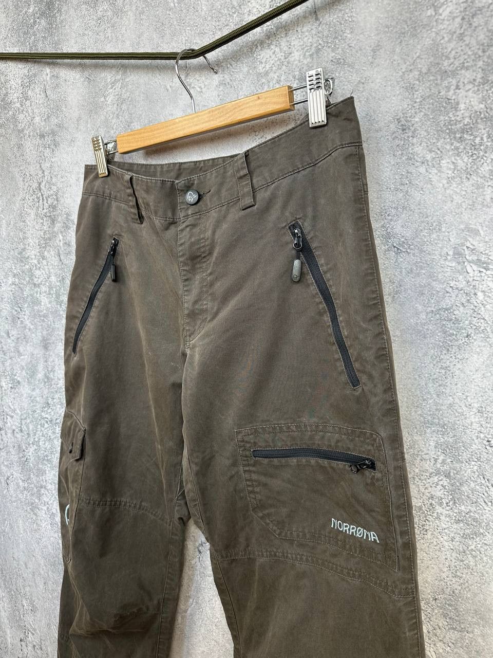 Norrona Norrona Svalbard Cotton Pants W's 8850/Phantom Gray/Brown Size US 30 / EU 46 - 5 Thumbnail