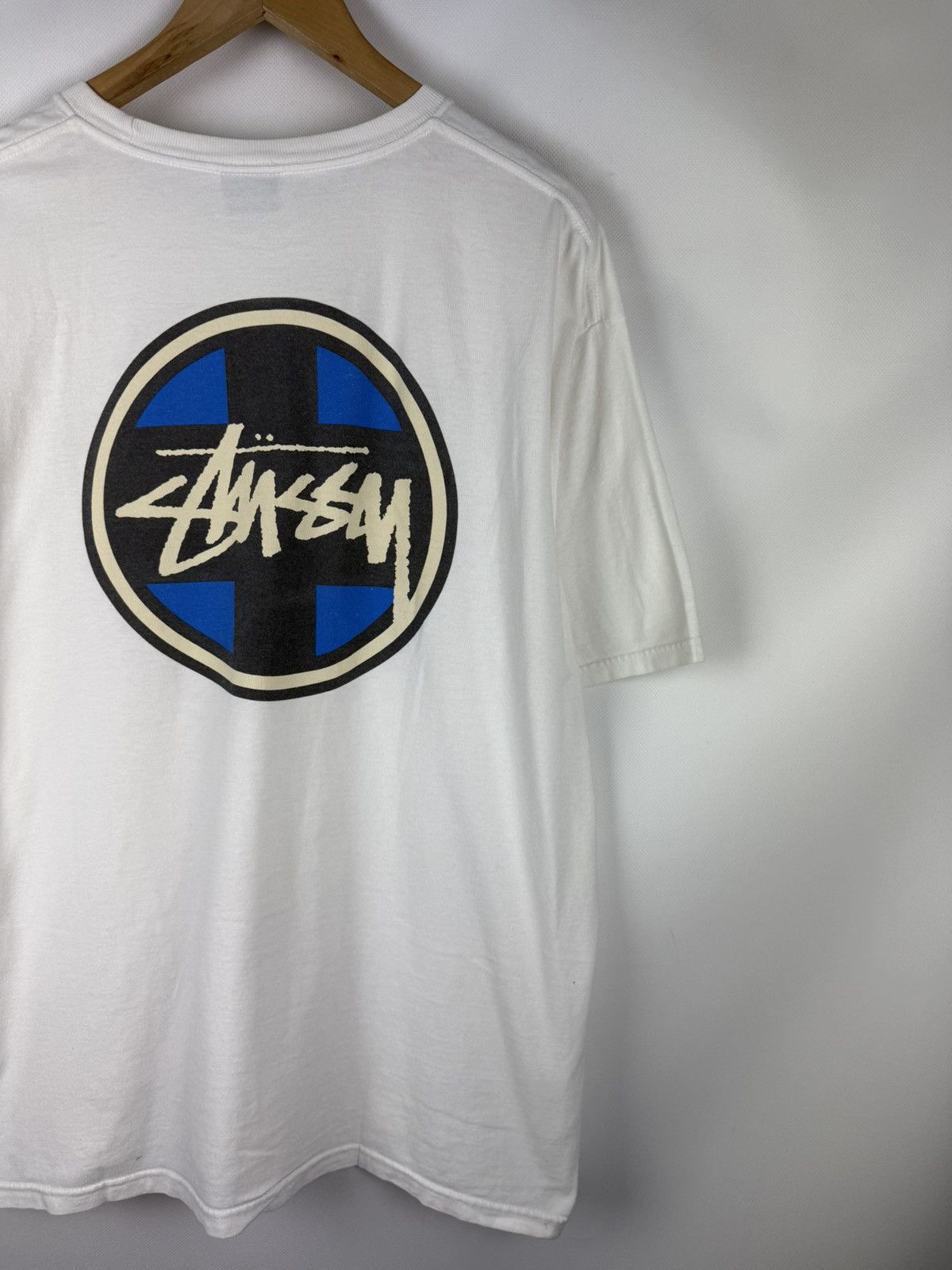 Other Stussy Vintage Big Back Logo Short Sleeve T Shirt Size XL Size US XL / EU 56 / 4 - 18 Thumbnail