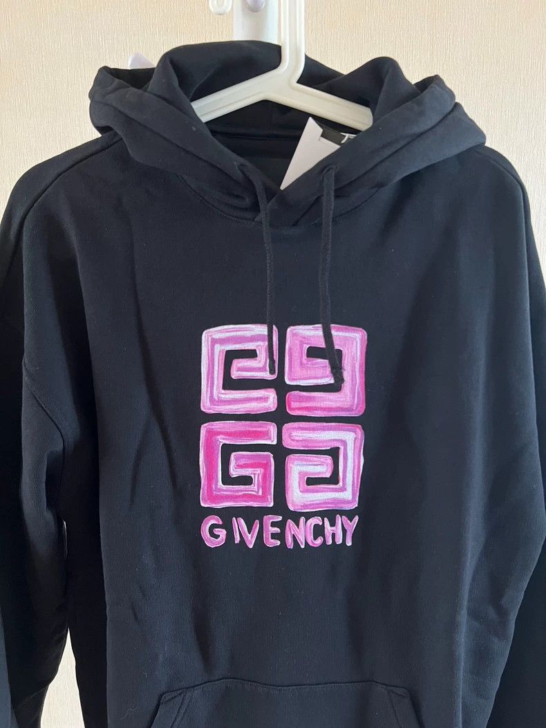 Givenchy Givenchy Women's Black Hooded Sweatshirt Size US XXS / EU 40 - 2 Thumbnail