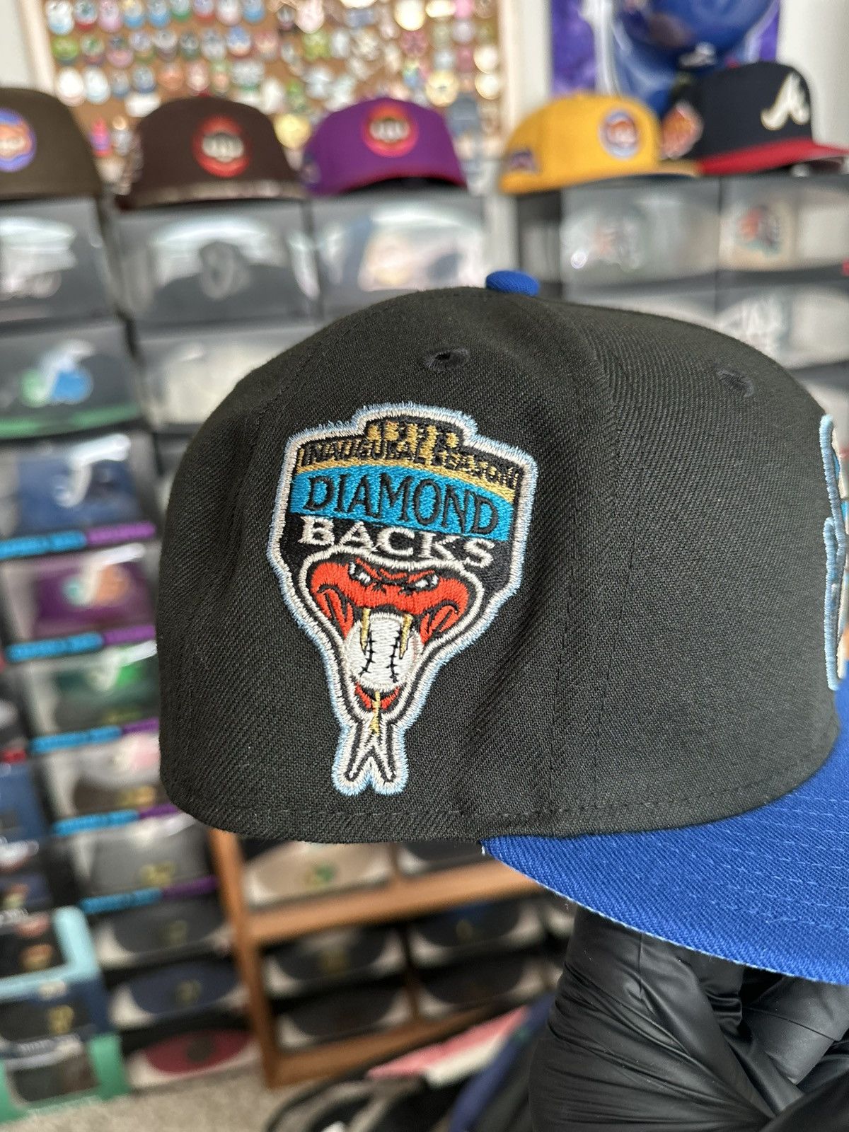 New Era Hat Club Main Event Stone Cold Diamondbacks 7 5/8 Size ONE SIZE - 2 Thumbnail