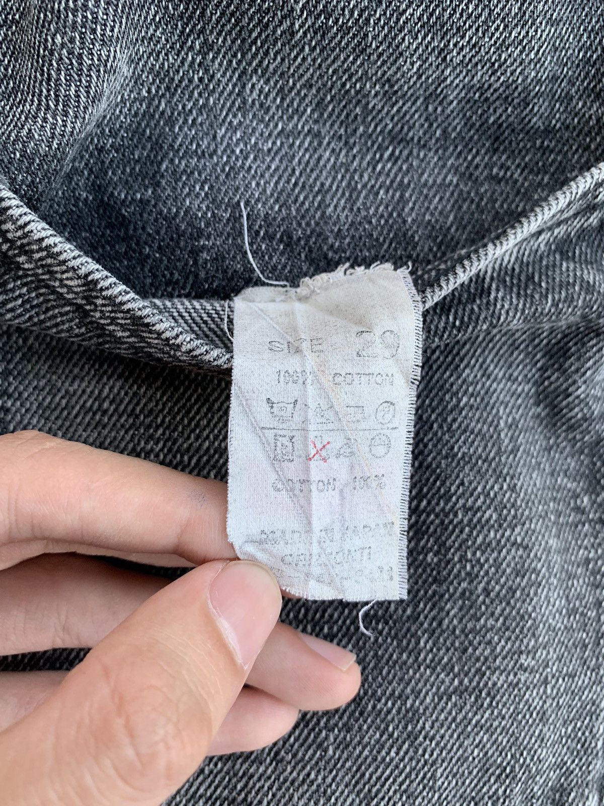 Denime × Japanese Brand Denime Selvedge Distressed Denim Size US 28 / EU 44 - 17 Thumbnail