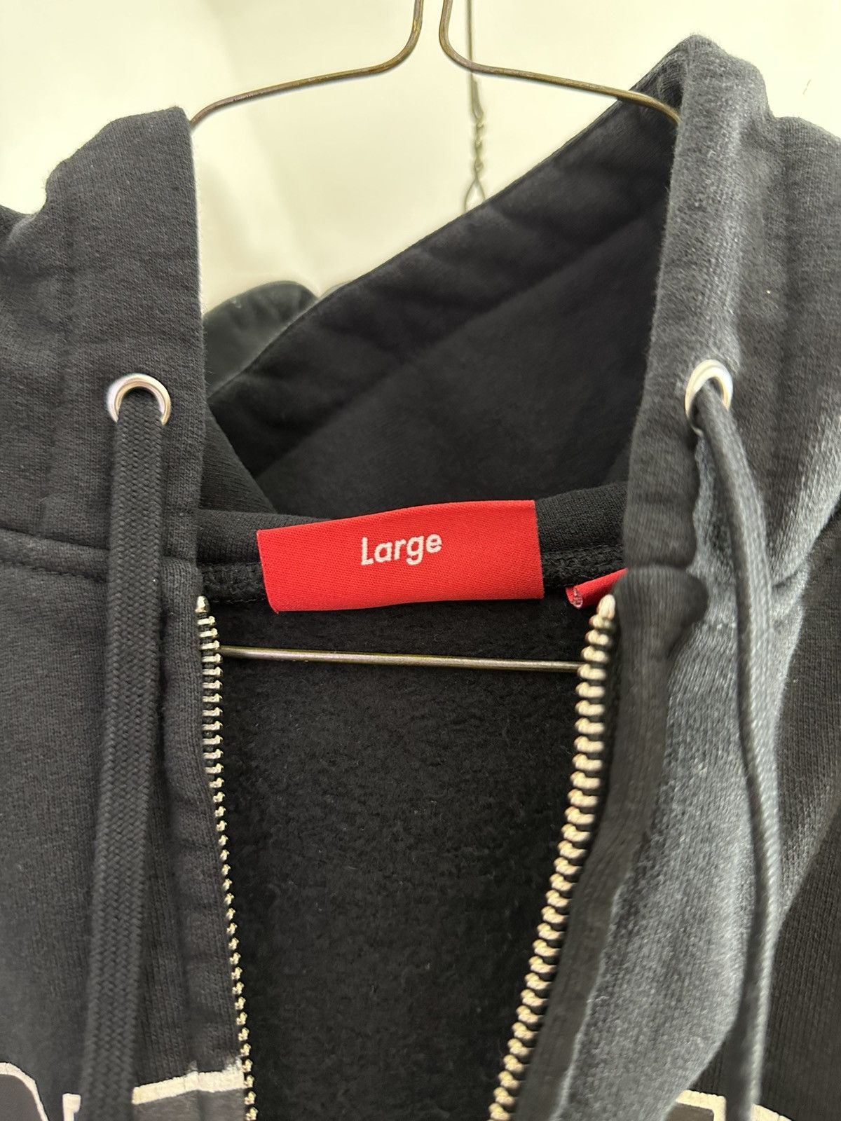 Supreme Supreme Raglan Zip Up Hoodie Sweatshirt Size US L / EU 52-54 / 3 - 6 Thumbnail