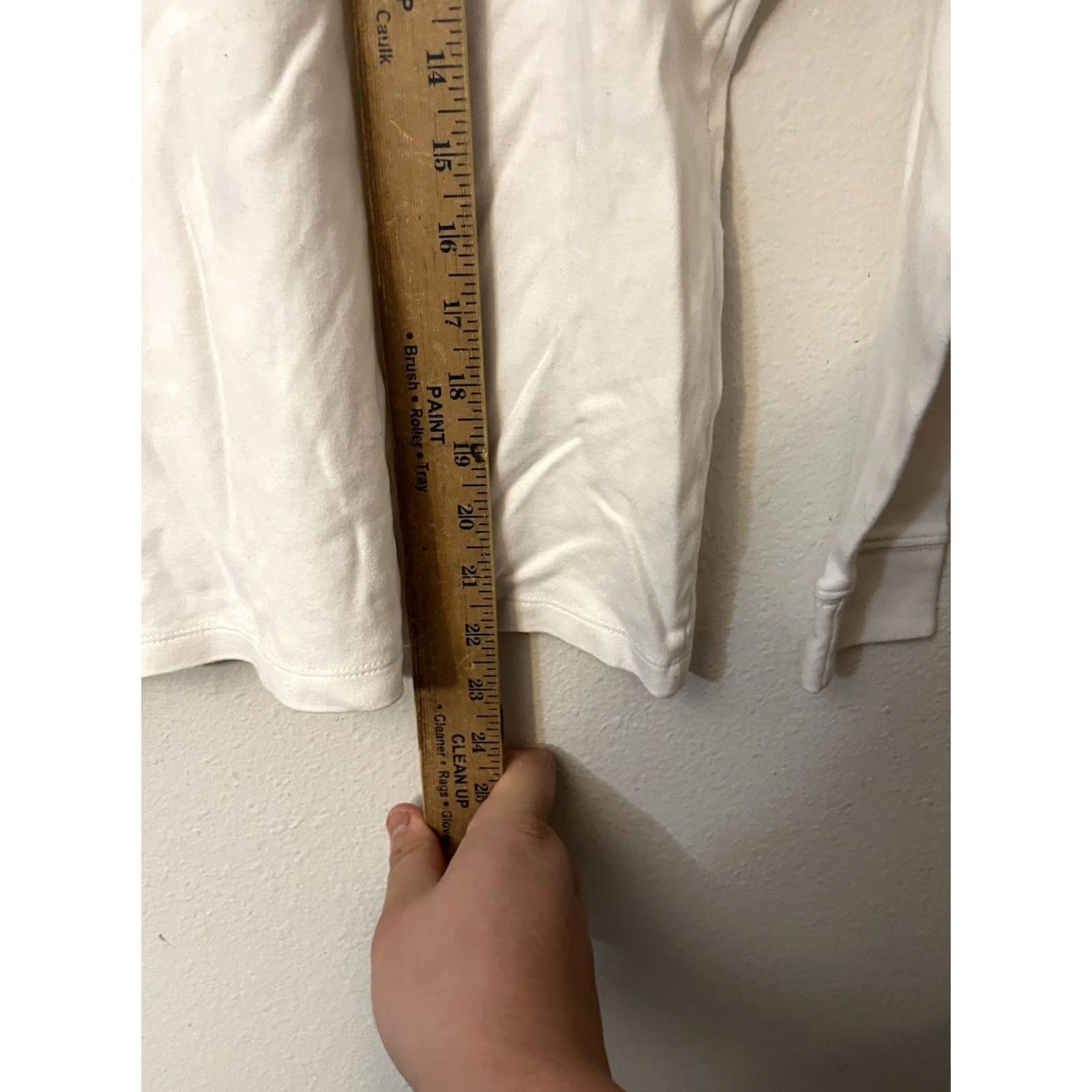 Vintage LL Bean XS White Interlock Turtleneck Long Sleeve Top Women Size XS / US 0-2 / IT 36-38 - 4 Thumbnail