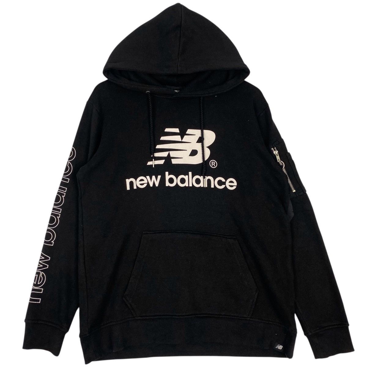 Other Vintage New Balance Hoodie Sweater Black Pullover Jumper M Size US M / EU 48-50 / 2 - 1 Thumbnail