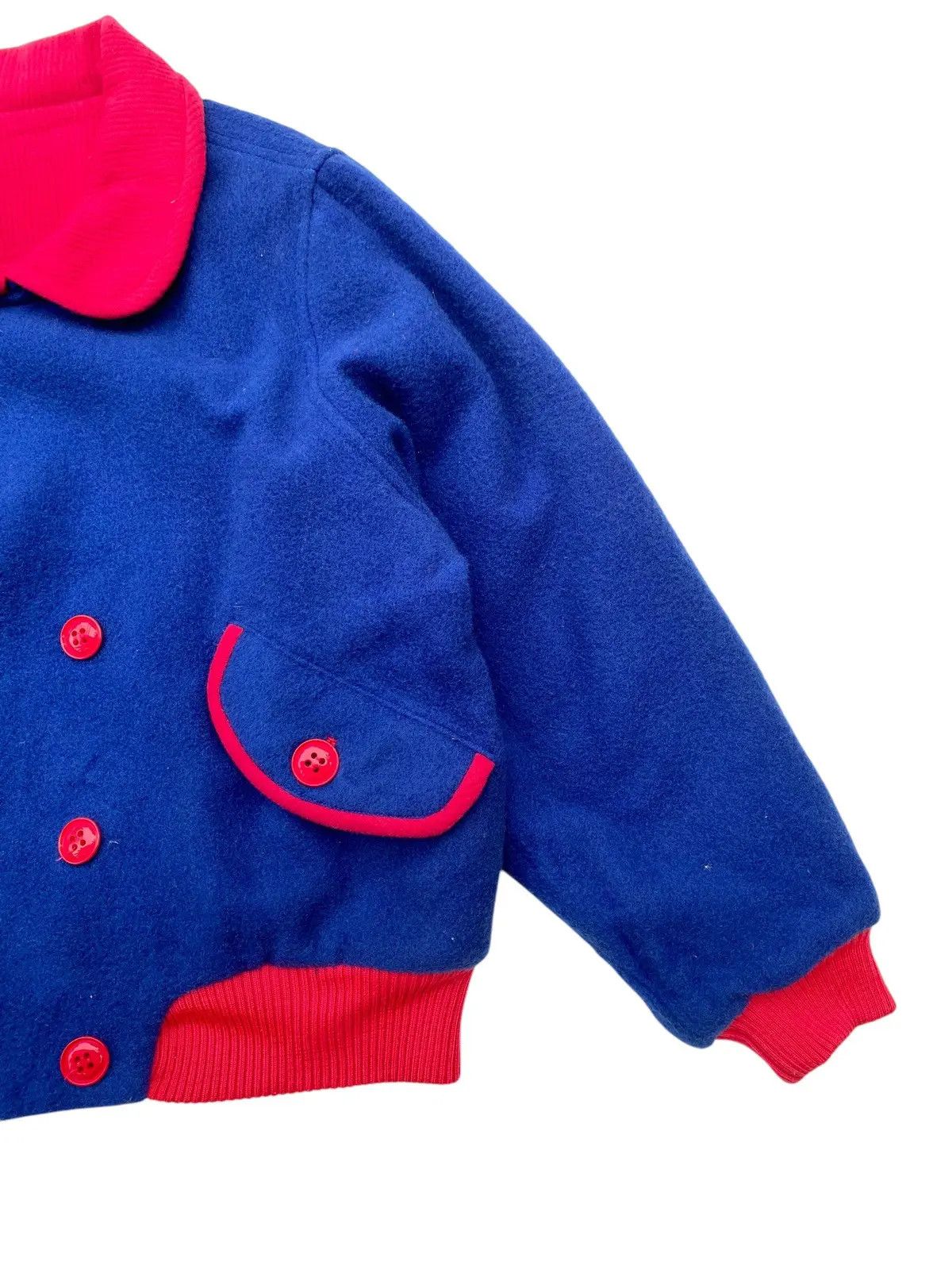 Issey Miyake Vtg Gerrulan Sporuti Wool Jacket- Blue Size US M / EU 48-50 / 2 - 5 Thumbnail