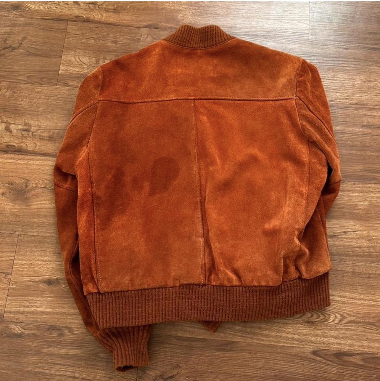 Vintage Vintage Cowhide Leather Jacket Burnt Orange Size US S / EU 44-46 / 1 - 3 Thumbnail
