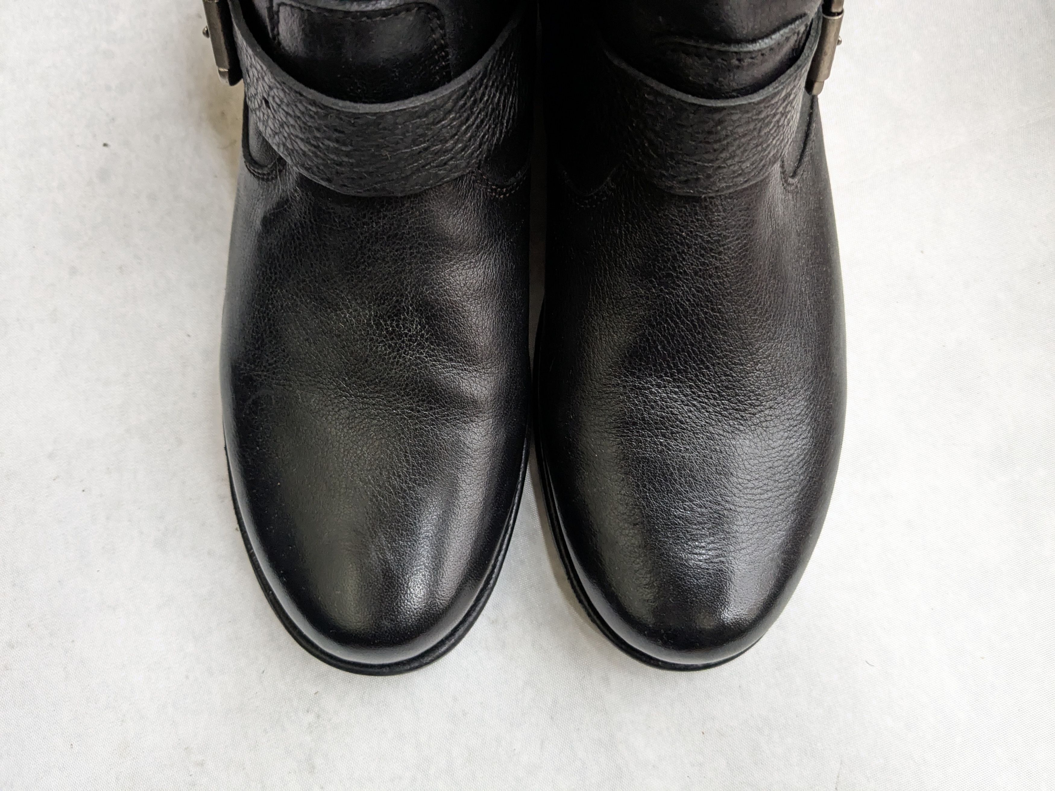 Frye Frye Engineer Boots Black Leather 7.5 Motorcycle Biker Size US 7.5 / EU 40-41 - 5 Thumbnail