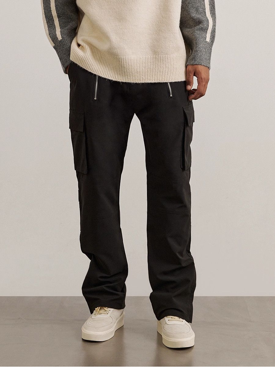 zipper utility outdoor sports cargo pants