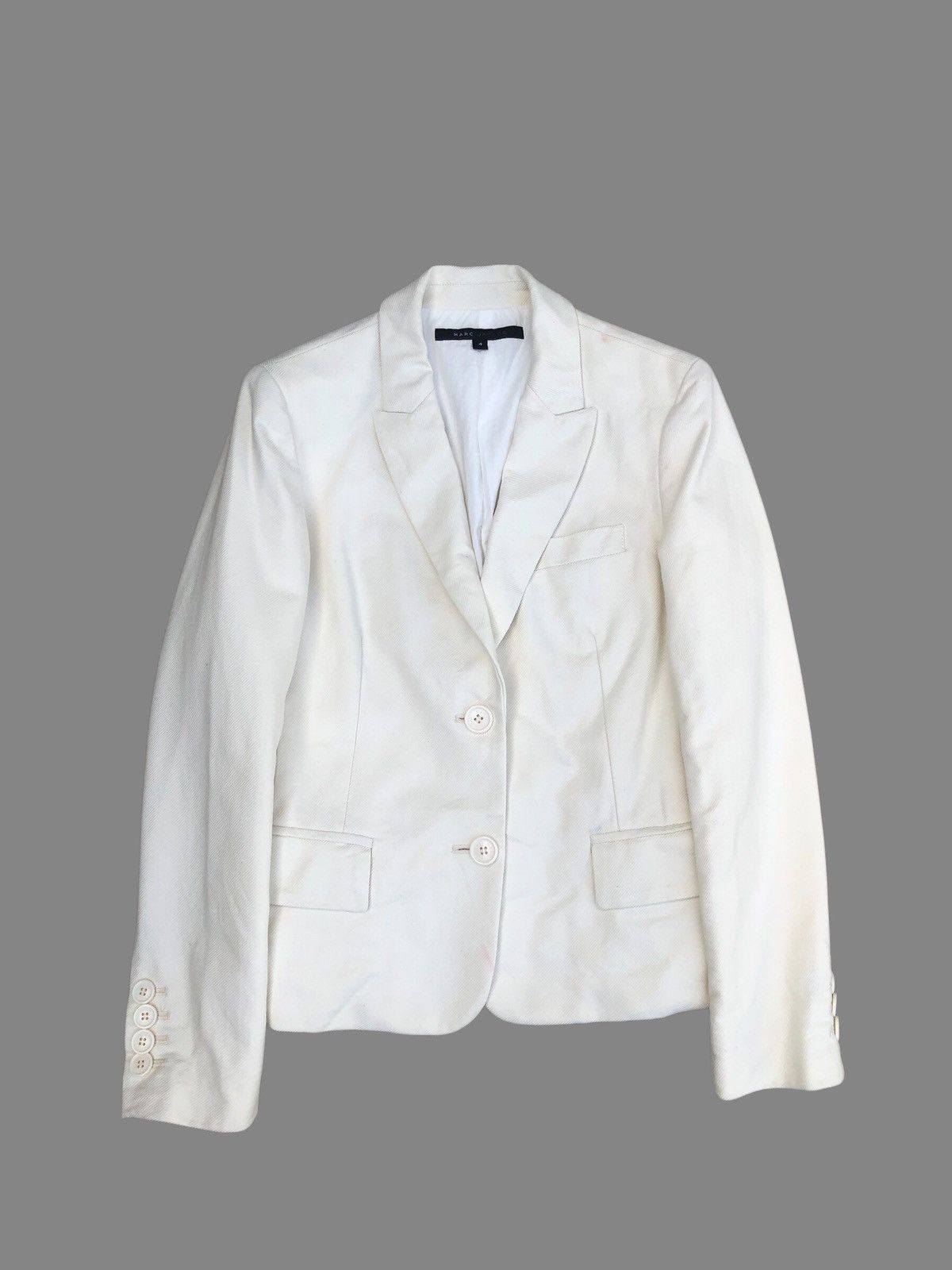 Marc Jacobs × Vintage Vintage Marc Jacobs Denim Material Blazer Size US XS / EU 42 / 0 - 1 Thumbnail