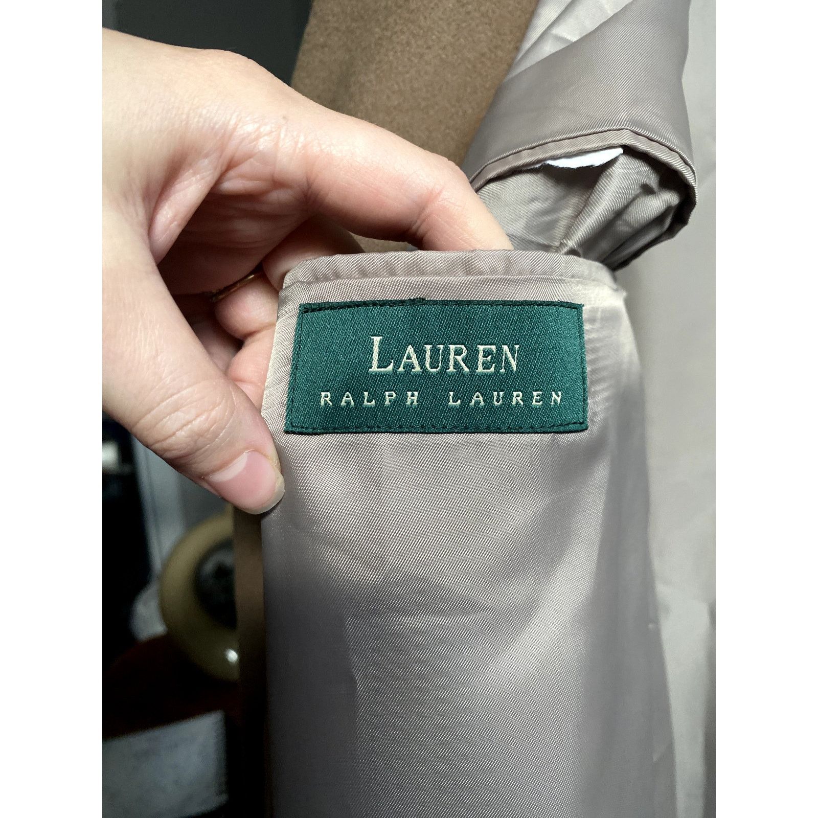 Lauren Ralph Lauren Ralph Lauren Camel Hair Wool Long Coat Tan Mens 50L Heritage Size US XXL / EU 58 / 5 - 6 Thumbnail