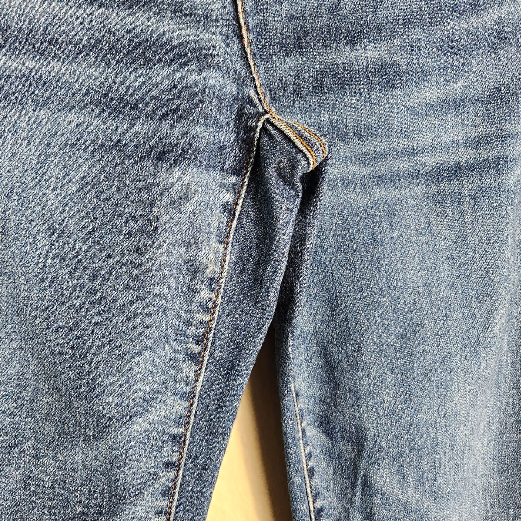 Lands' End Lands' End Womens Recover Mid Rise Straight Leg Jeans-Size 4 Blue Size 27" / US 4 / IT 40 - 6 Thumbnail