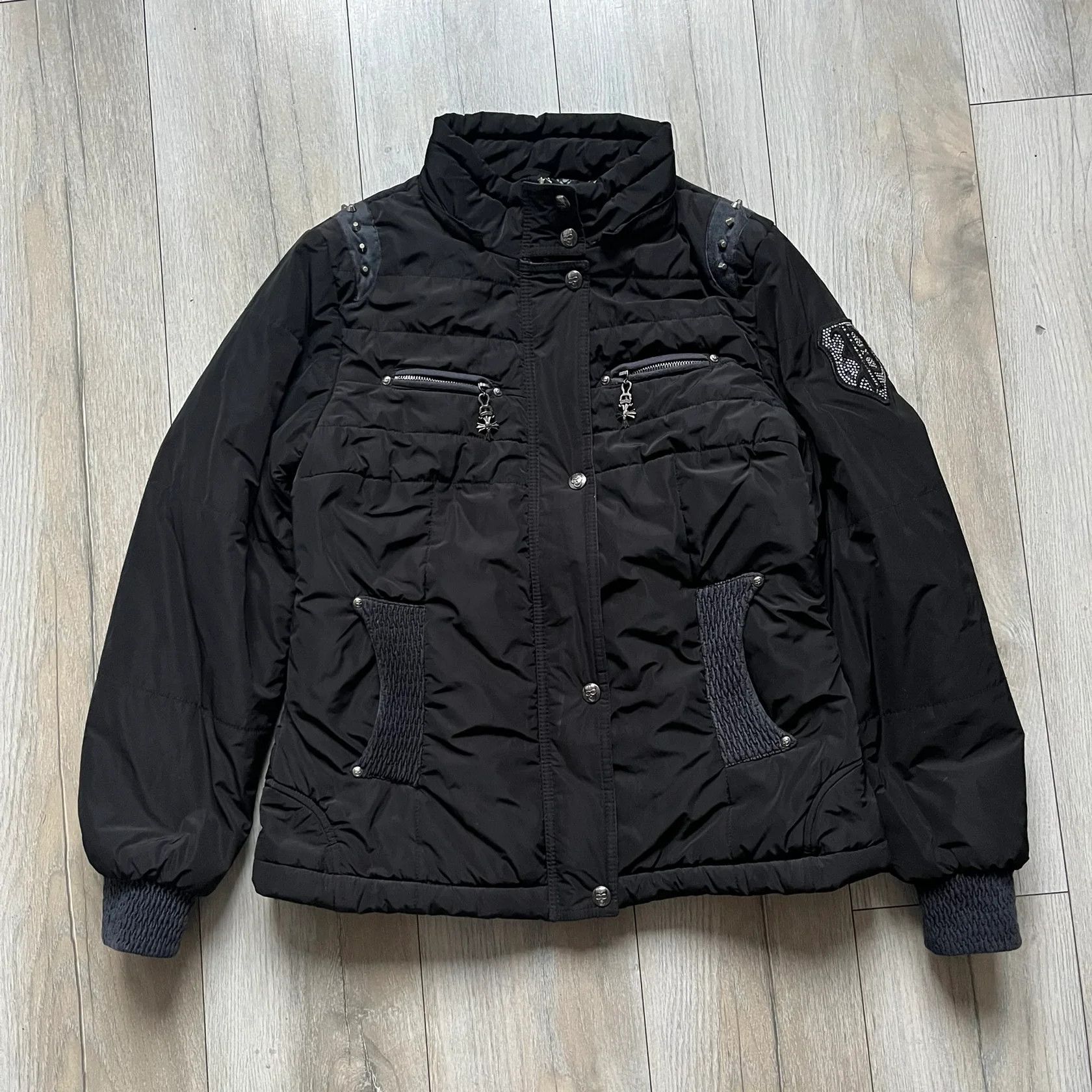 Philipp Plein Philipp Plein 2010's No Hood Puffer Jacket Size XL / US 12-14 / IT 48-50 - 1 Thumbnail