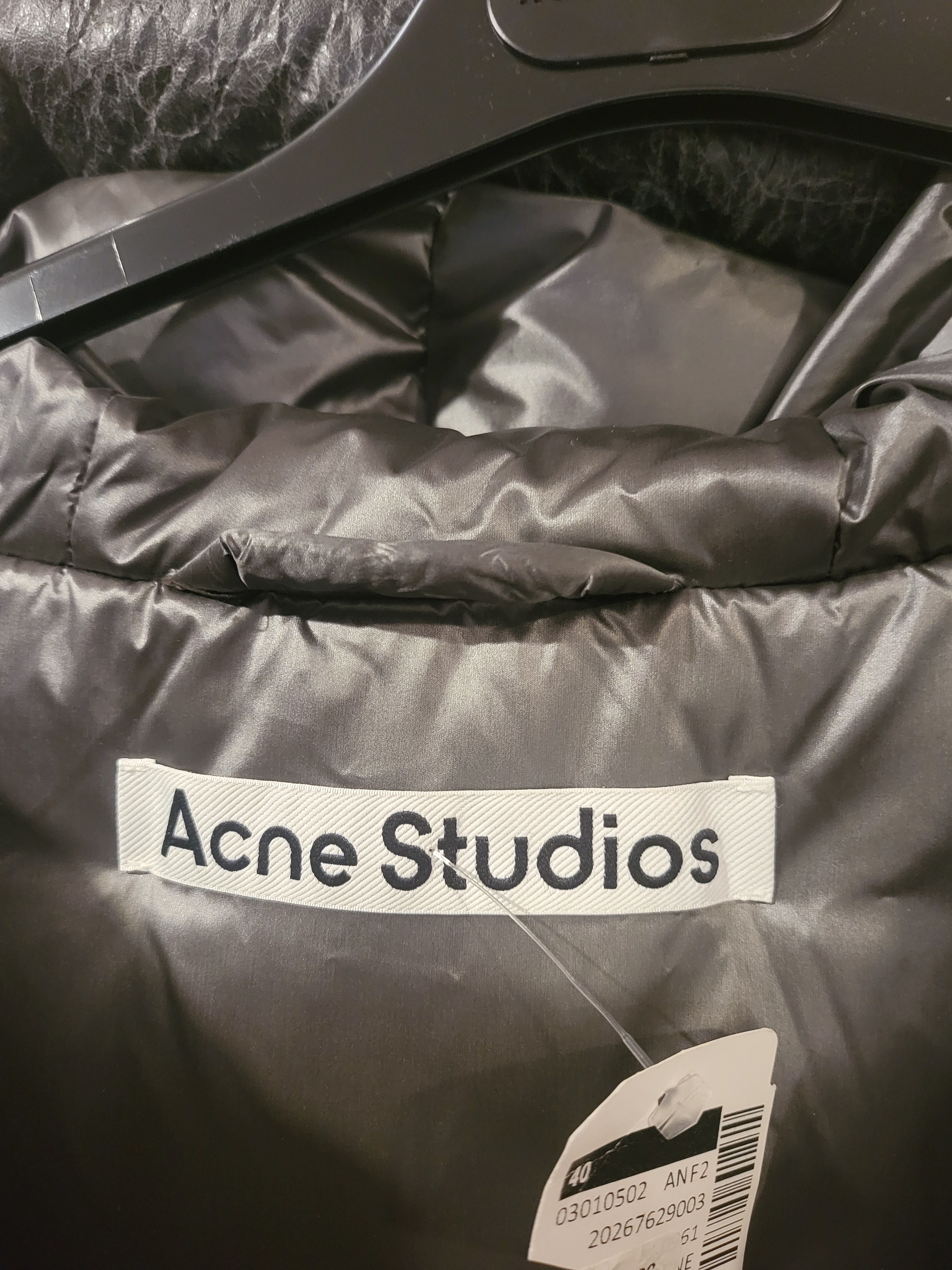 Acne Studios Nylon Down Puffer Jacket With Hood Size US M / EU 48-50 / 2 - 5 Thumbnail