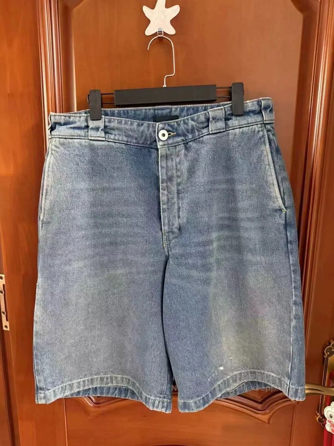 Prada Prada Triangle Logo Blue Jeans Size 50. Size US 34 / EU 50 - 2 Thumbnail
