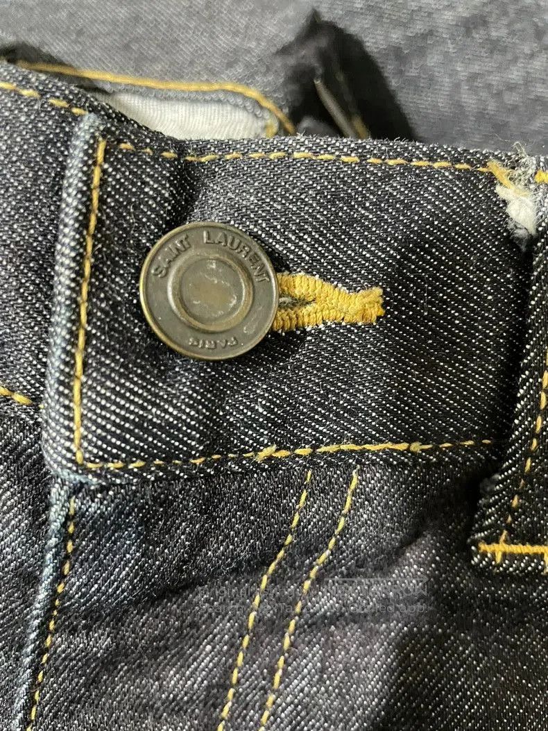 Saint Laurent Paris Saint Laurent 2012 D02 Black Denim Jeans. Size US 30 / EU 46 - 5 Thumbnail