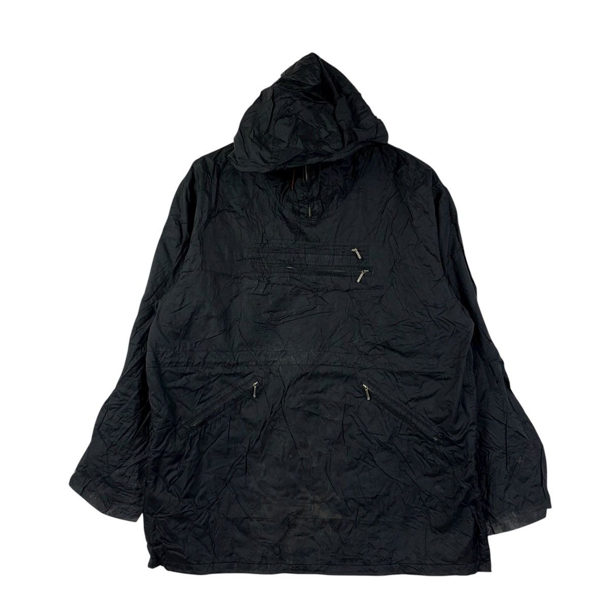 Vintage Vintage JCC Toray Nylon NOVAX Anorak Jacket Black Red Size US L / EU 52-54 / 3 - 1 Thumbnail
