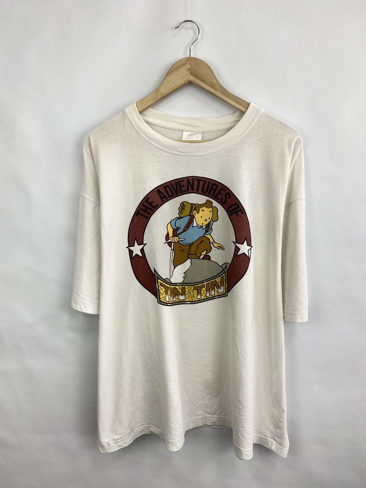 Cartoon Network Vintage 90s The Adventure of Tin Tin Y2K Retro Rare Hype Size US XL / EU 56 / 4 - 3 Thumbnail