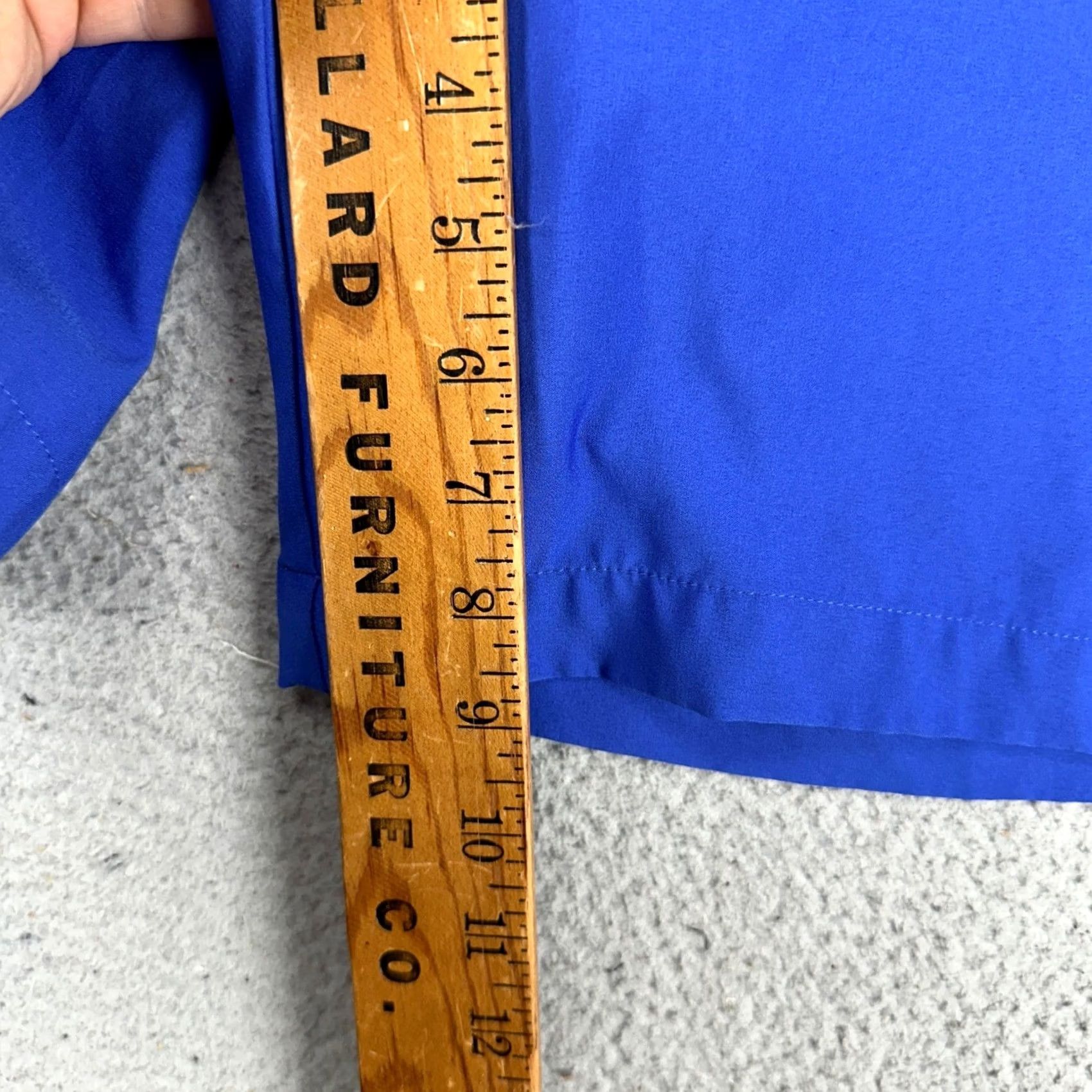 Vintage Carnoustie Mens Chino Shorts 33 Blue Flat Front Pockets Casual Golfing Outdoor Size US 33 - 7 Thumbnail