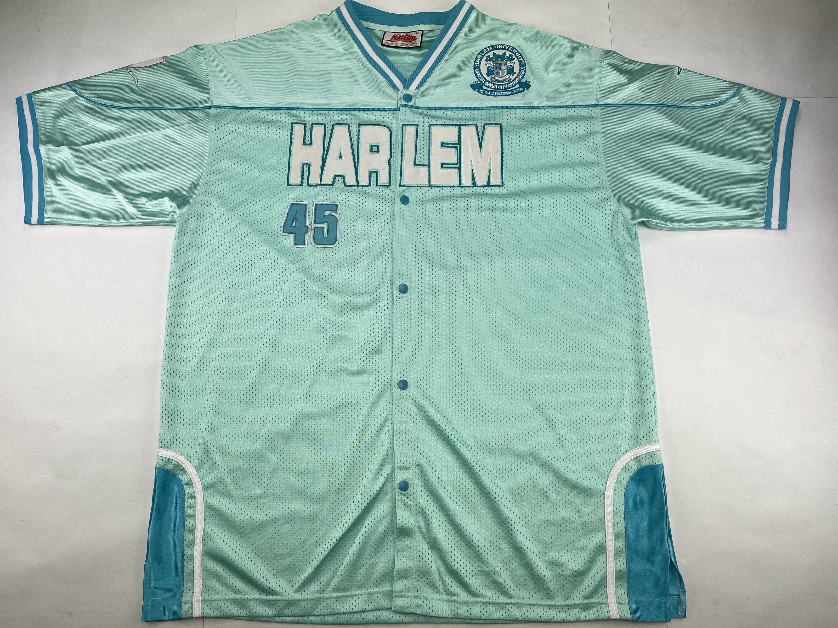Vintage HARLEM University t-shirt, Lenox Ave, vintage New York XXL Size US XXL / EU 58 / 5 - 1 Thumbnail