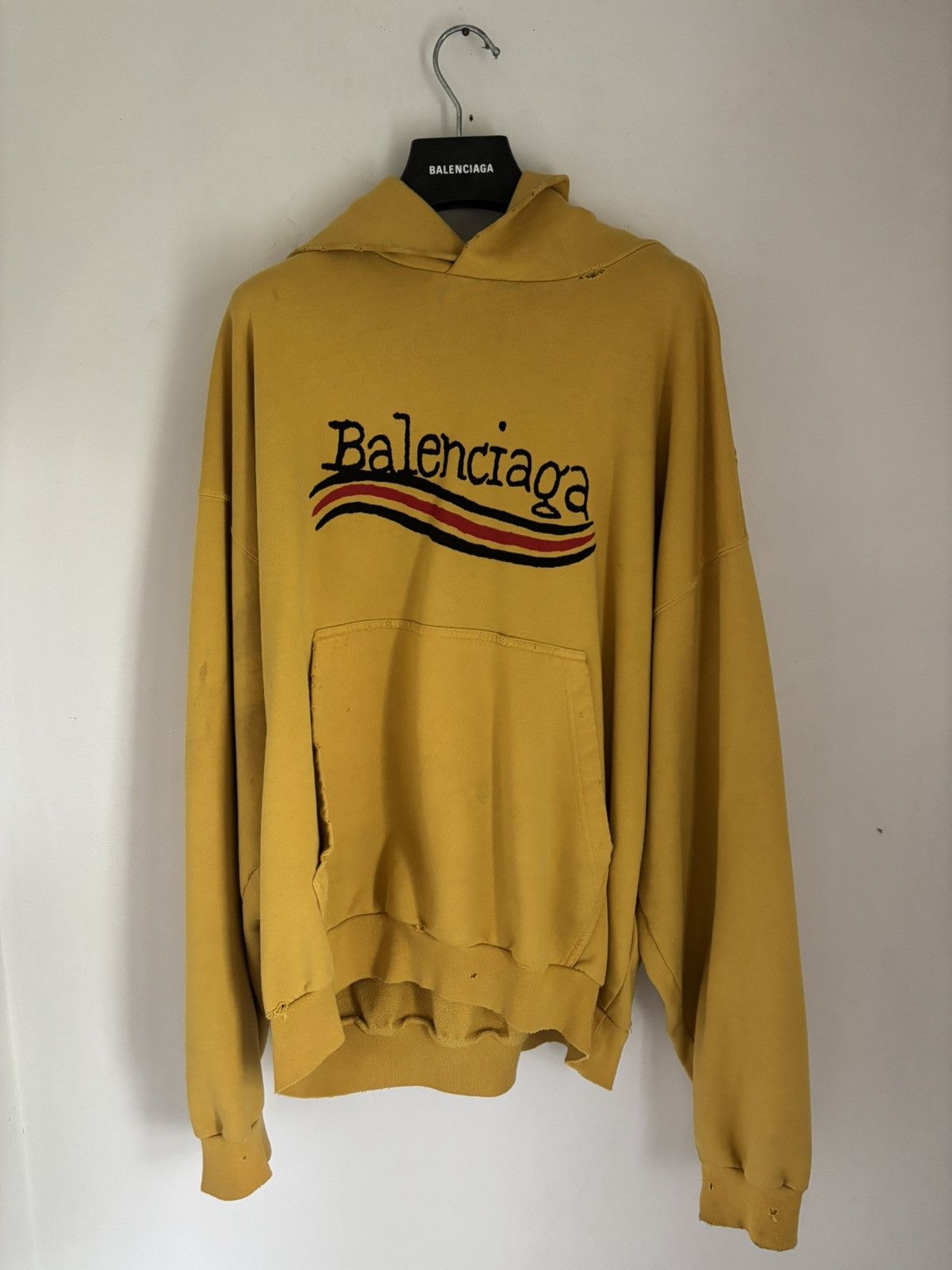 Balenciaga Balenciaga Summer 23 Sharpie Bleed hoodie Size US M / EU 48-50 / 2 - 1 Thumbnail