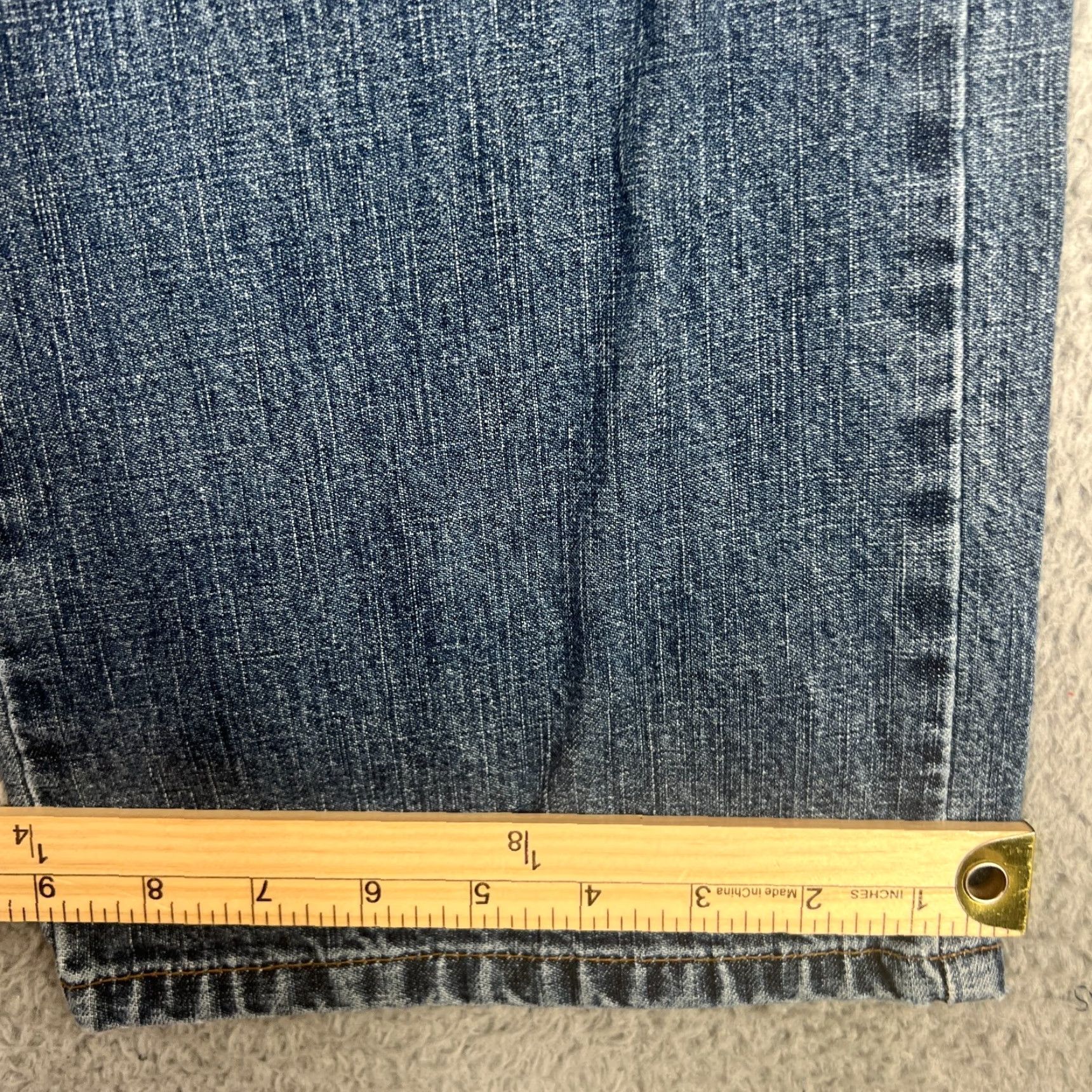 Calvin Klein Calvin Klein Womens Bootcut High Rise Jeans Size 12 Medium Blue Wash Size 34" / US 12 / IT 48 - 2 Thumbnail