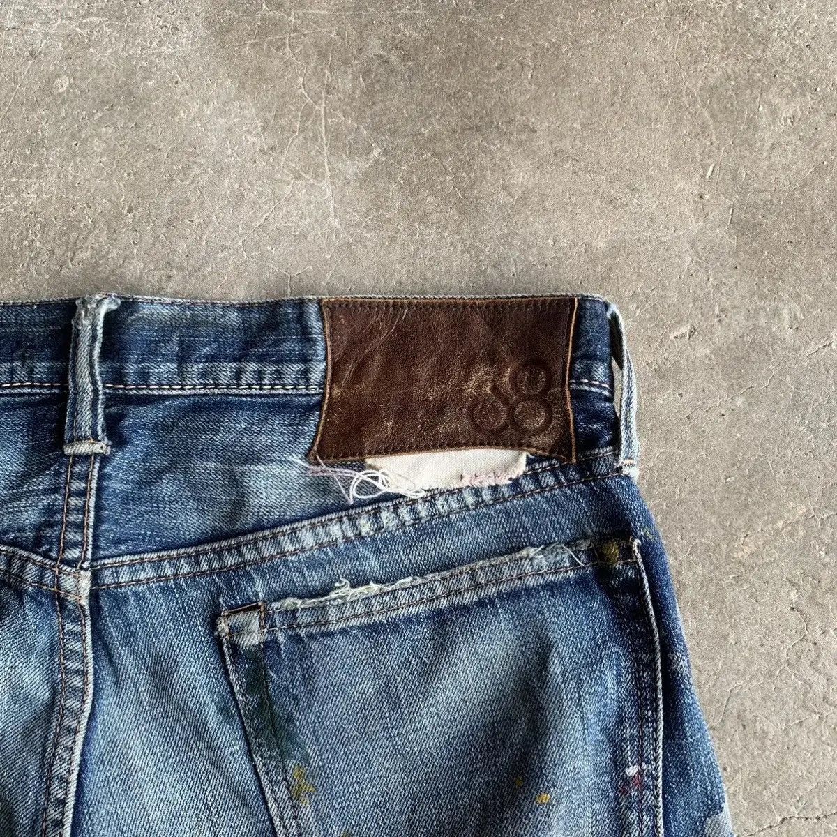 If Six Was Nine 💥 STEALS 💥Vintage Redline Jeans Splish Painter Denim Pants Size US 32 / EU 48 - 18 Thumbnail