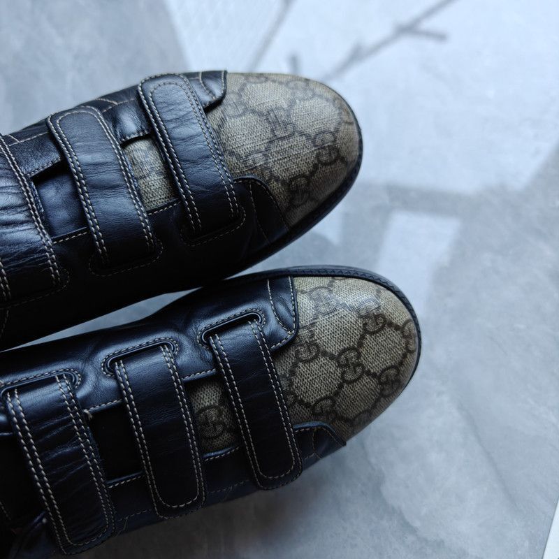 Gucci Gucci Colorful Bee Logo Fashion Sneakers for Men - Size US 9.5 / EU 42-43 - 6 Thumbnail