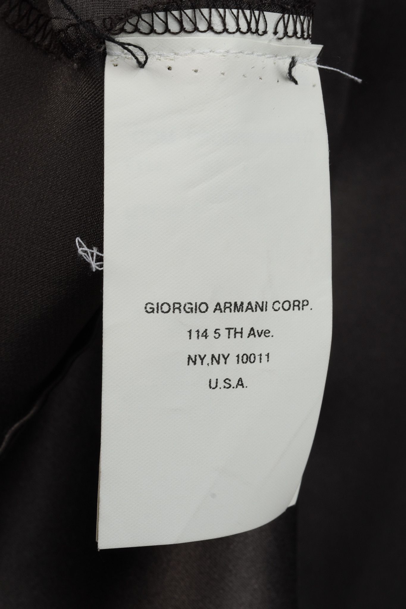Armani Collezioni Armani Collezioni Raglan Sleeve Grey Silk Blouse Size L / US 10 / IT 46 - 9 Thumbnail